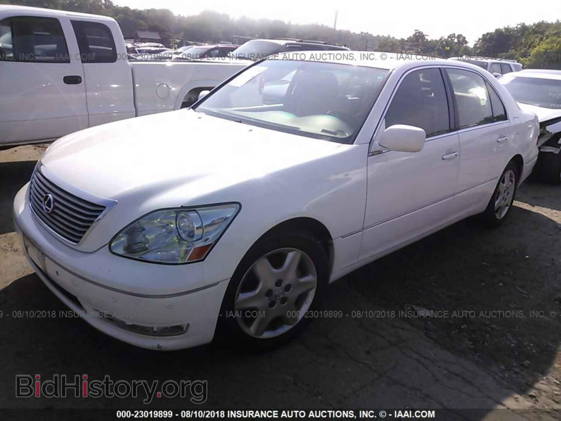 2004 LEXUS LS - VIN: JTHBN36F740151011 - Фото 2