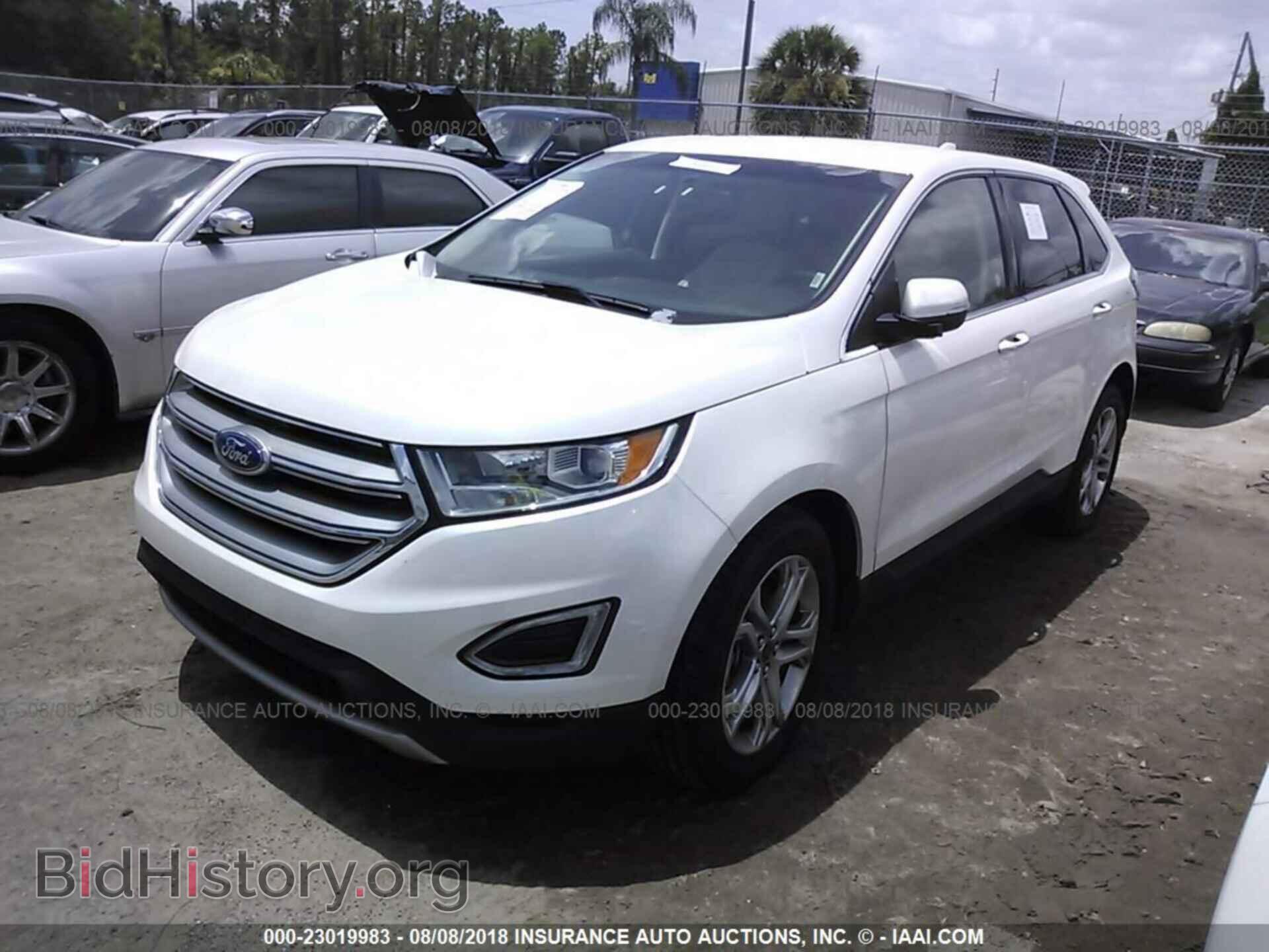 2018 Ford Edge - VIN: 2FMPK3K98JBB07914 - Фото 2