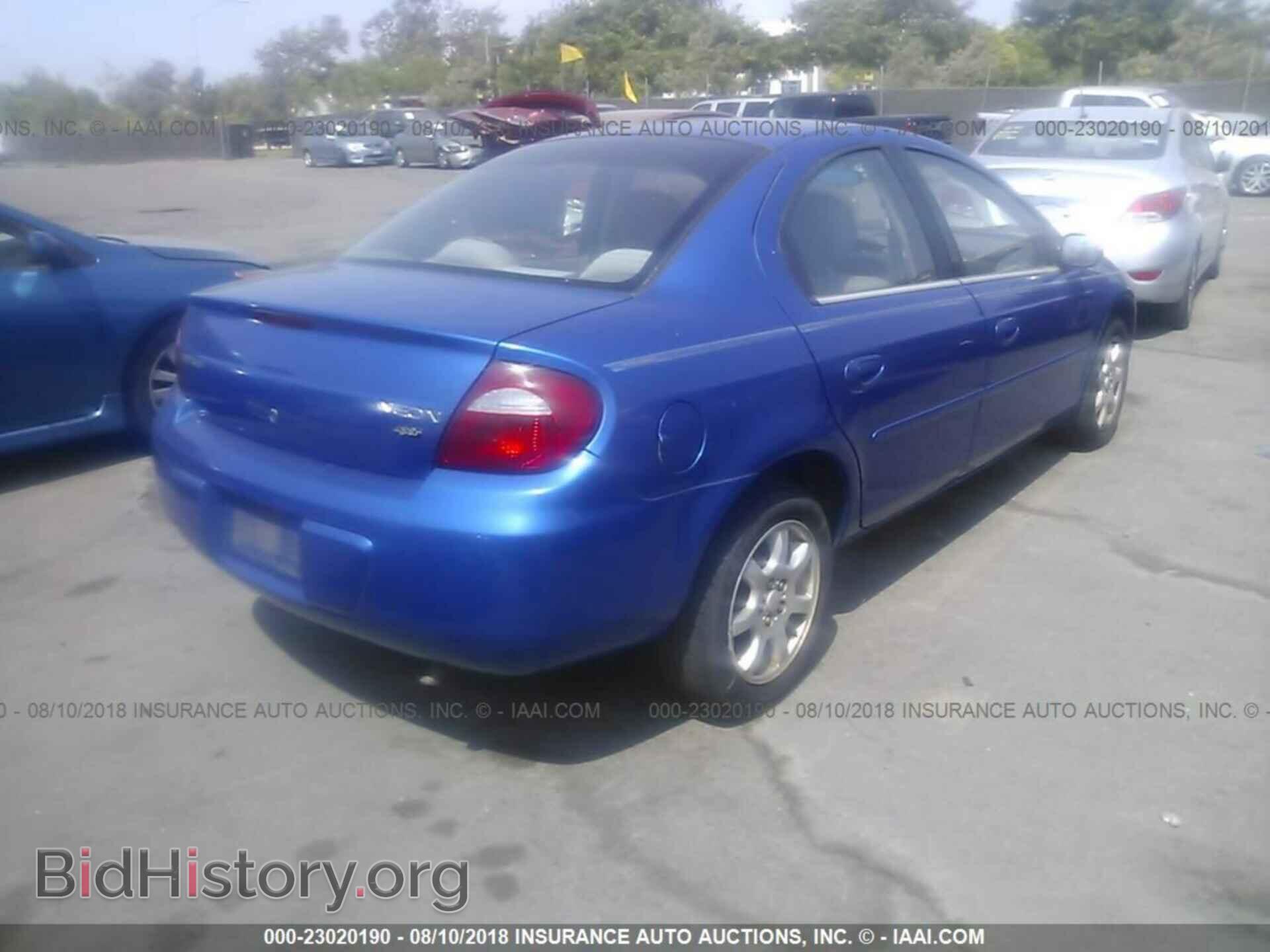 2005 DODGE NEON - VIN: 1B3ES56C65D181301 - Фото 4