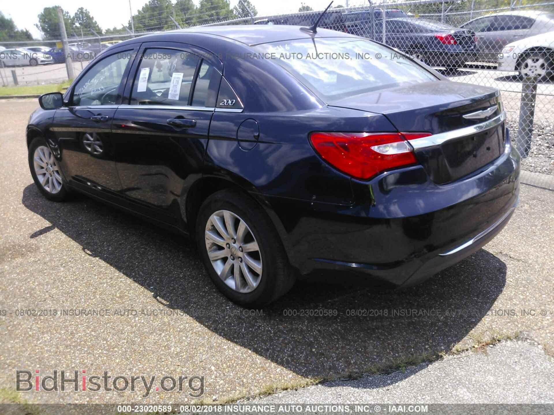 2012 Chrysler 200 - VIN: 1C3CCBBB2CN230228 - Фото 3