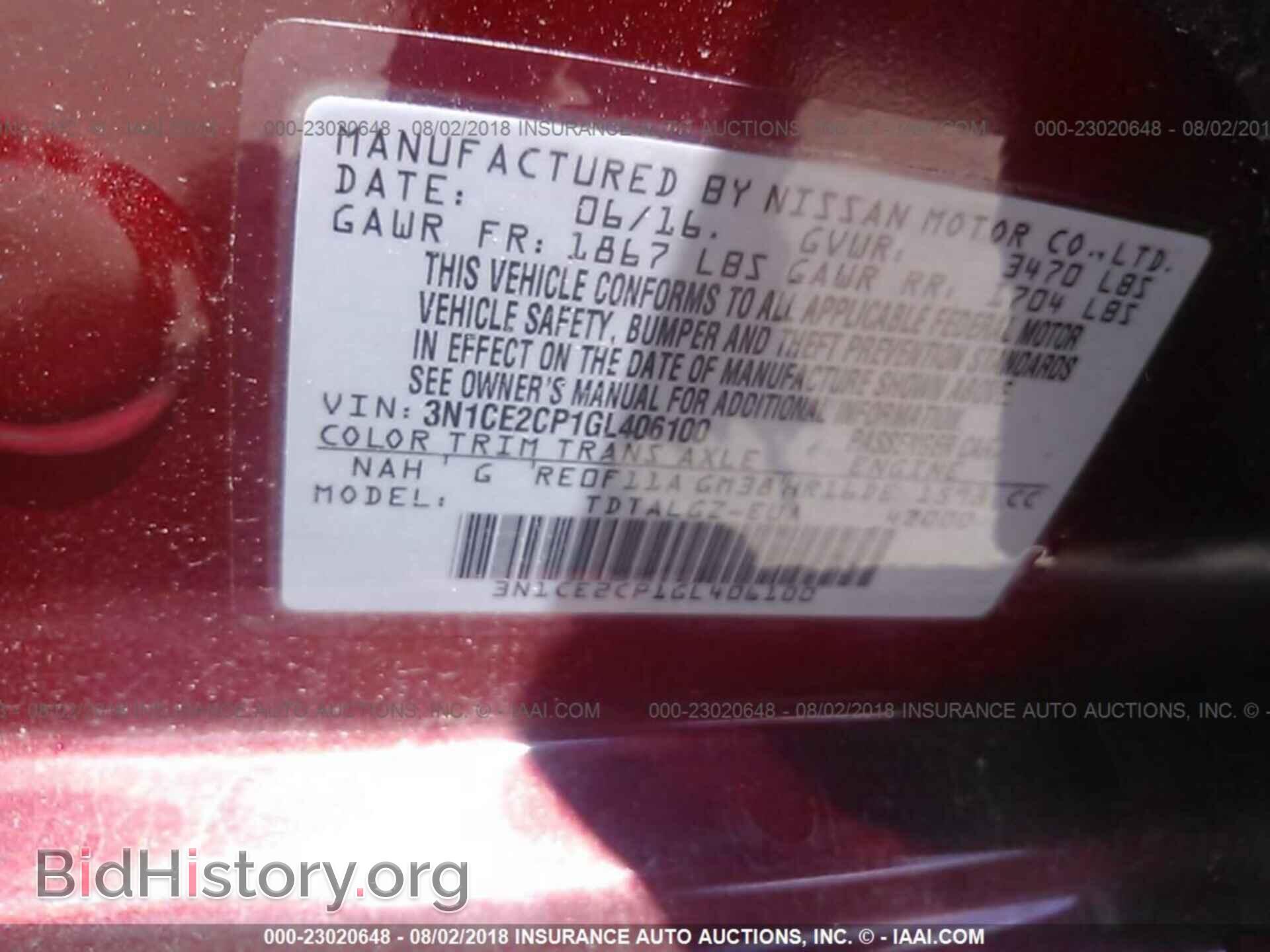 2016 Nissan Versa note - VIN: 3N1CE2CP1GL406100 - Photo 9