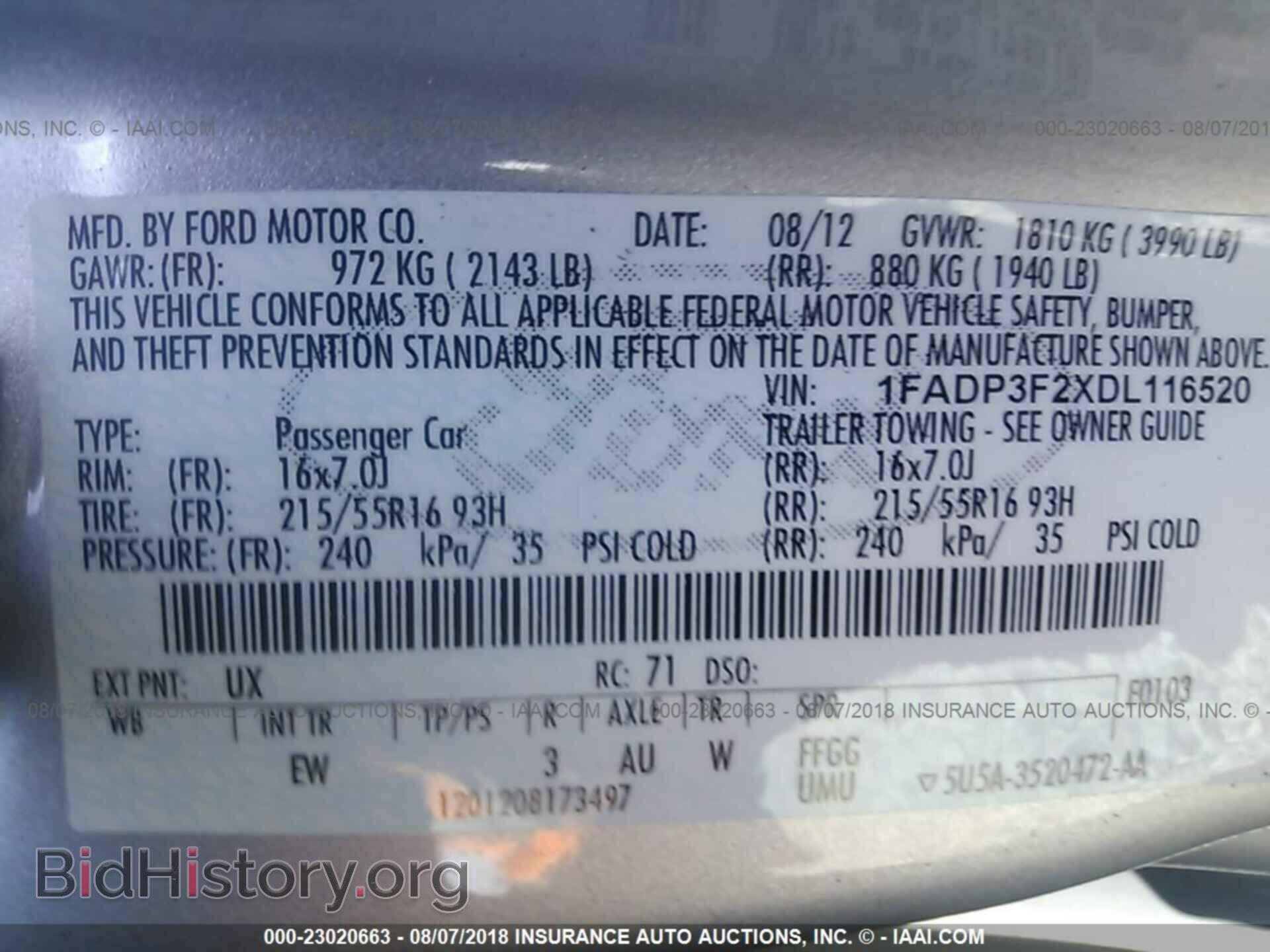 2013 Ford Focus - VIN: 1FADP3F2XDL116520 - Photo 9
