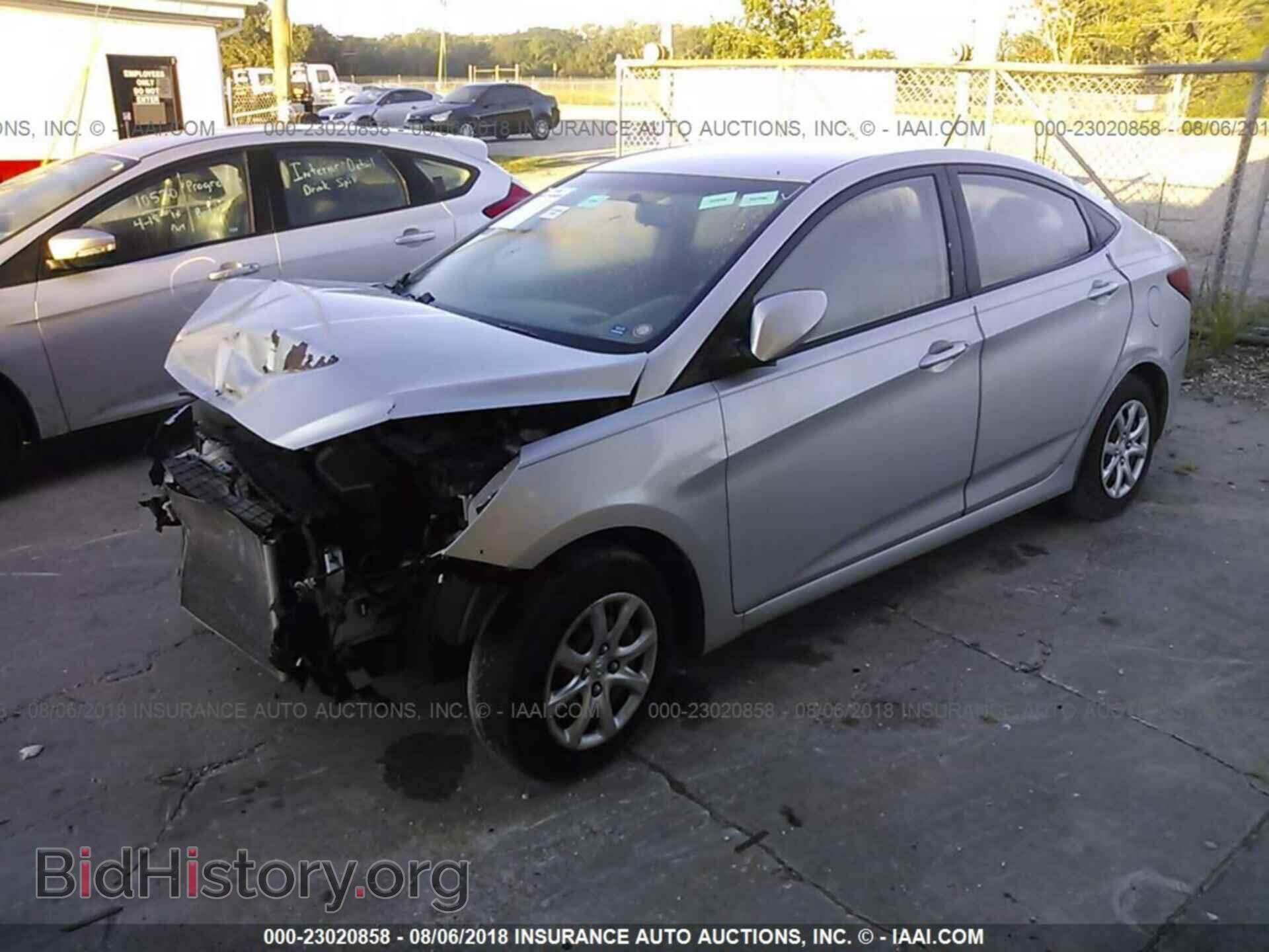 2013 HYUNDAI ACCENT - VIN: KMHCT4AE3DU551569 - Фото 2