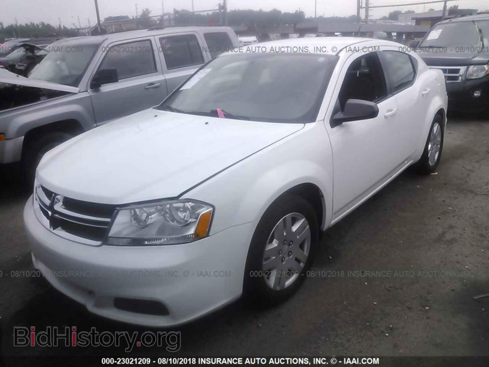2013 Dodge Avenger - VIN: 1C3CDZAB7DN540349 - Фото 2