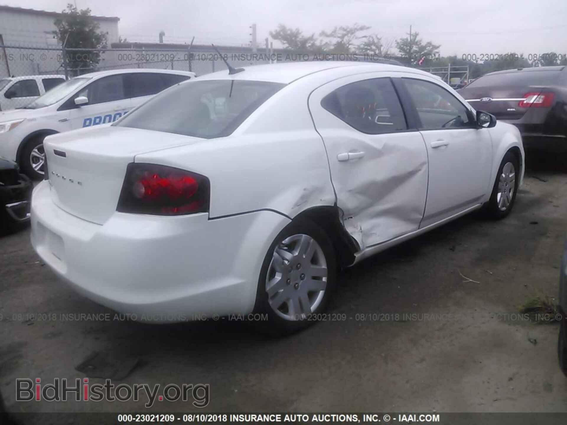 2013 Dodge Avenger - VIN: 1C3CDZAB7DN540349 - Фото 4
