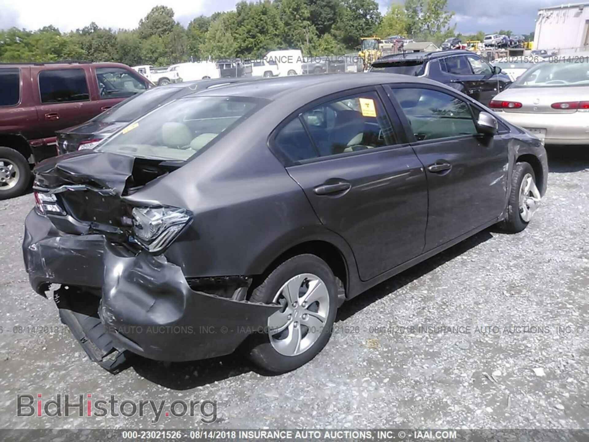 2013 Honda Civic - VIN: 19XFB2F54DE276214 - Фото 4
