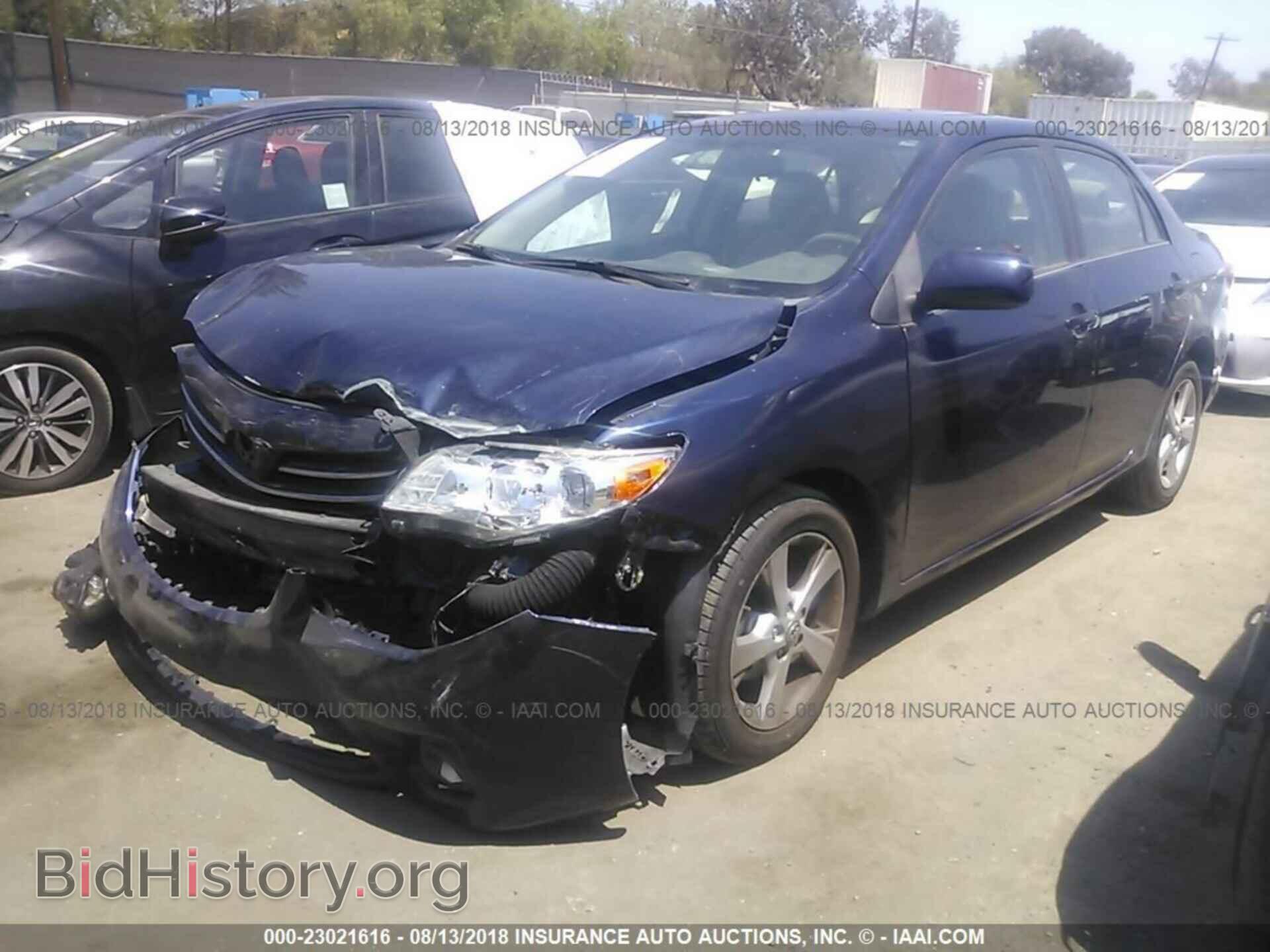 2013 Toyota Corolla - VIN: 5YFBU4EE2DP122492 - Фото 2