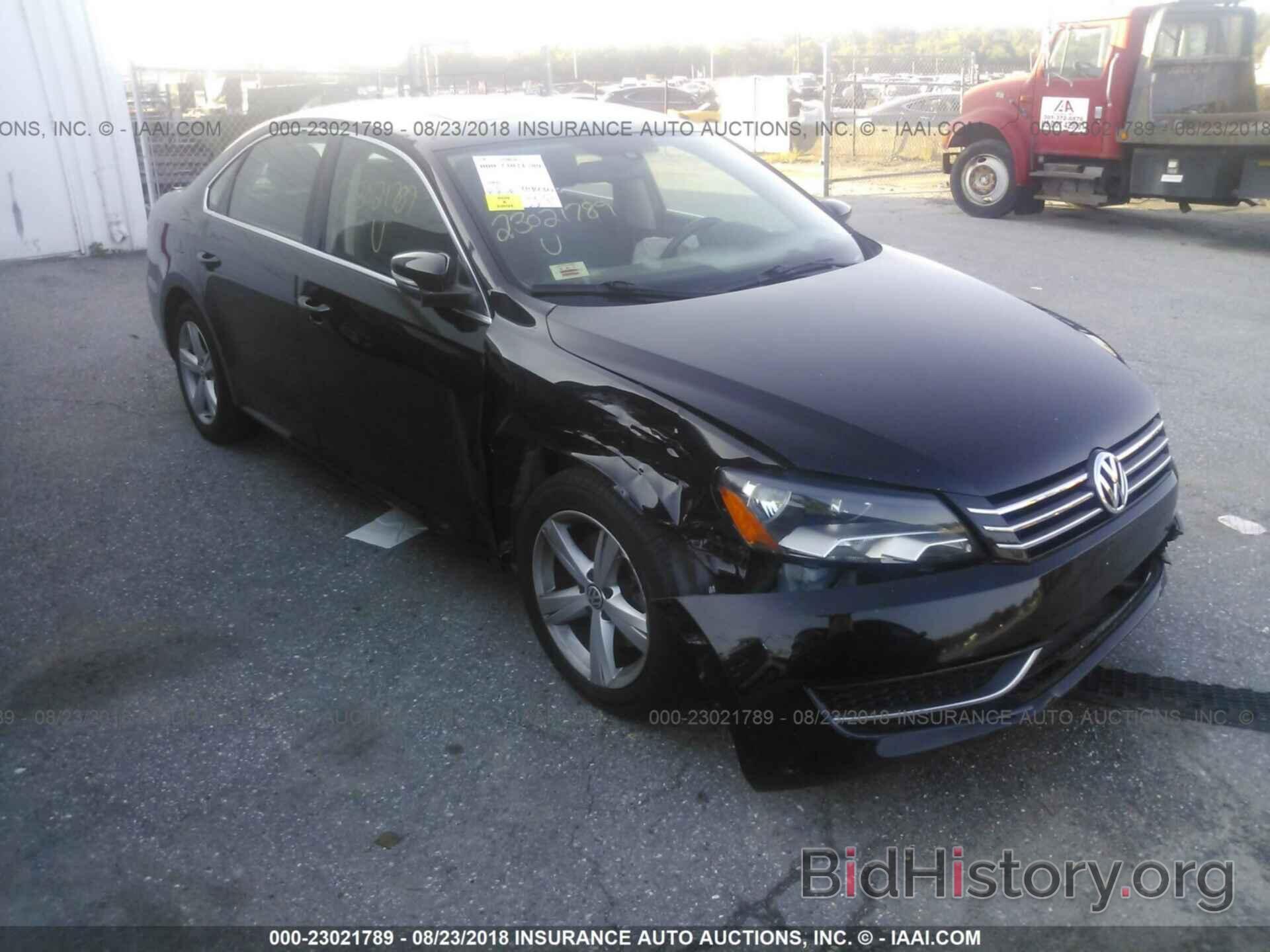 Photo 1VWBH7A33DC062786 - VOLKSWAGEN PASSAT 2013