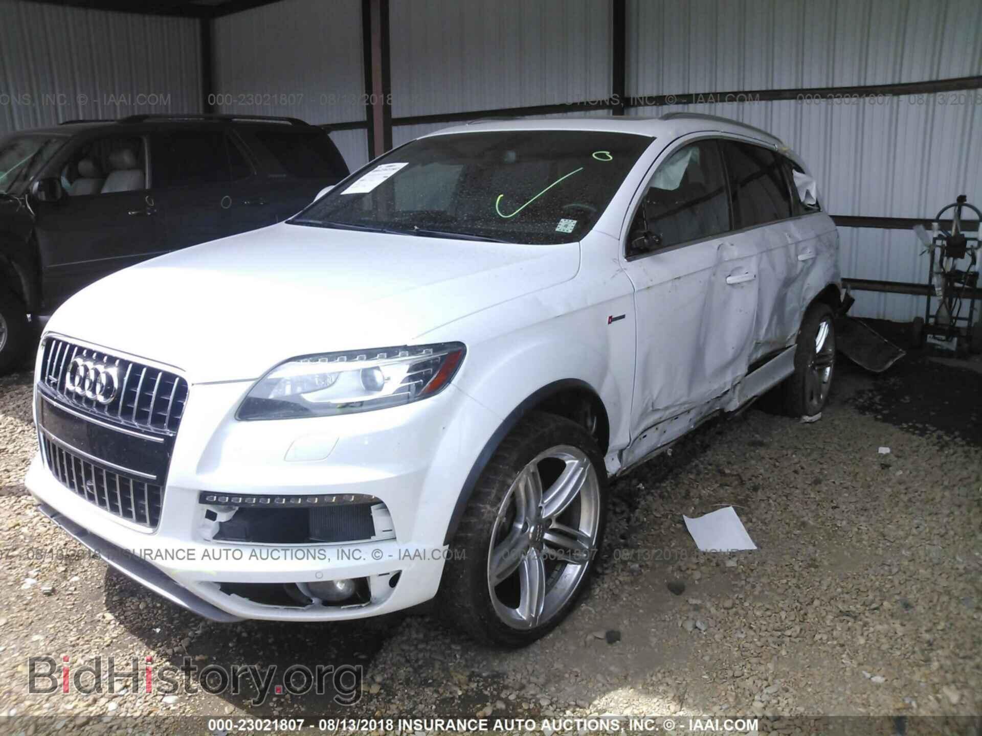 2014 Audi Q7 - VIN: WA1DGBFE1ED010736 - Фото 2