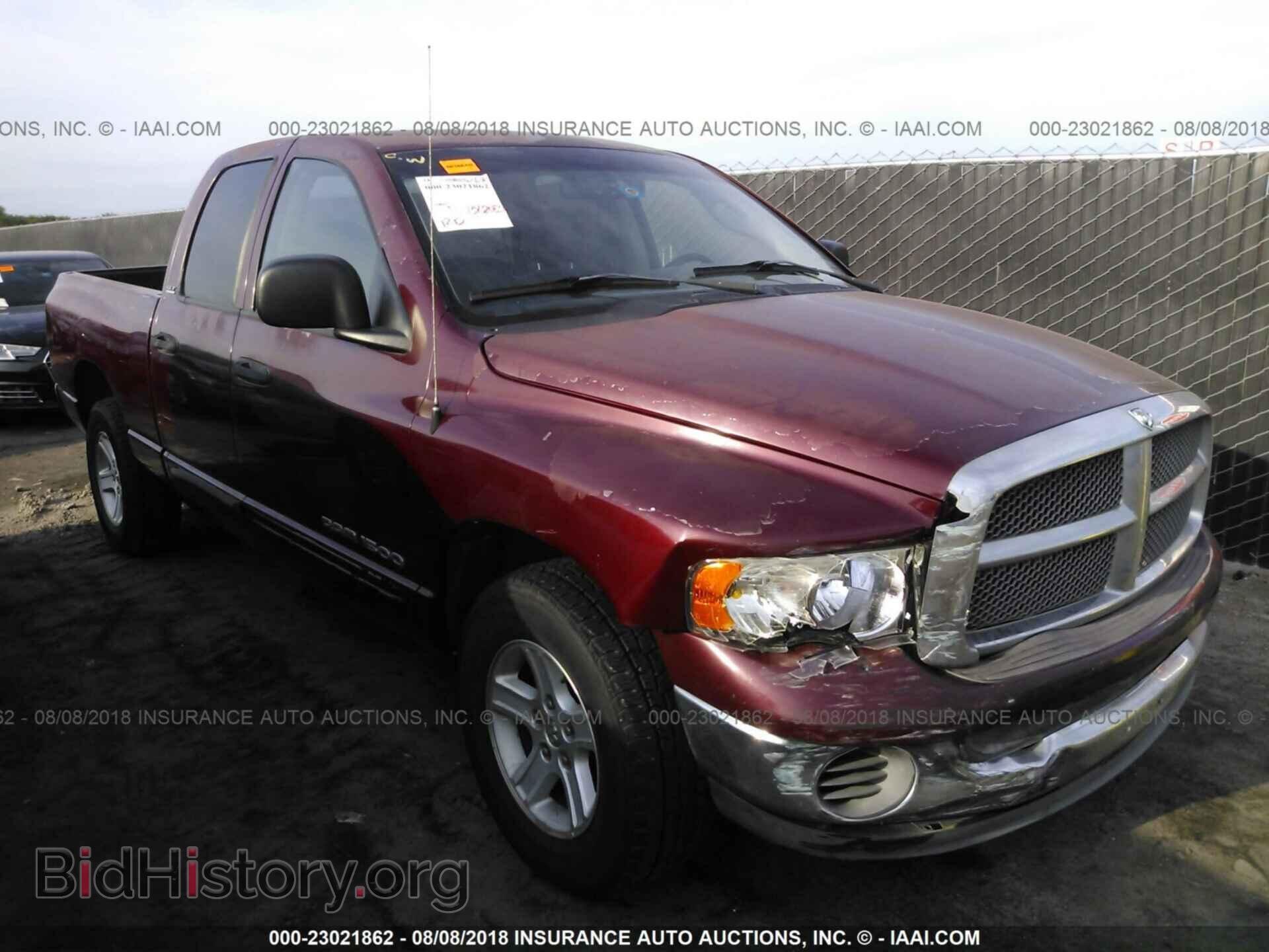 Фотография 3B7HA18NX2G100241 - DODGE RAM 1500 2002