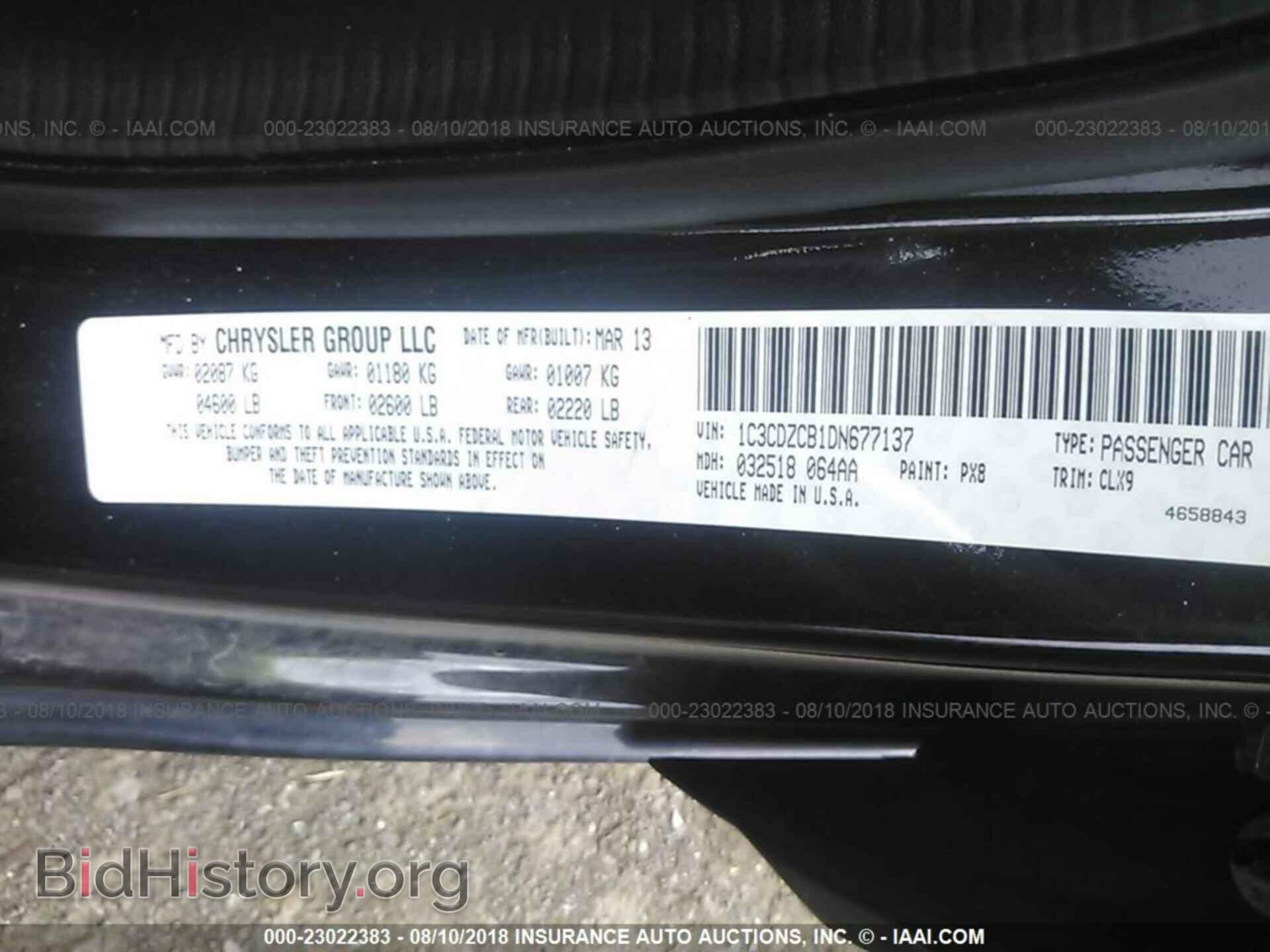 2013 Dodge Avenger - VIN: 1C3CDZCB1DN677137 - Photo 9