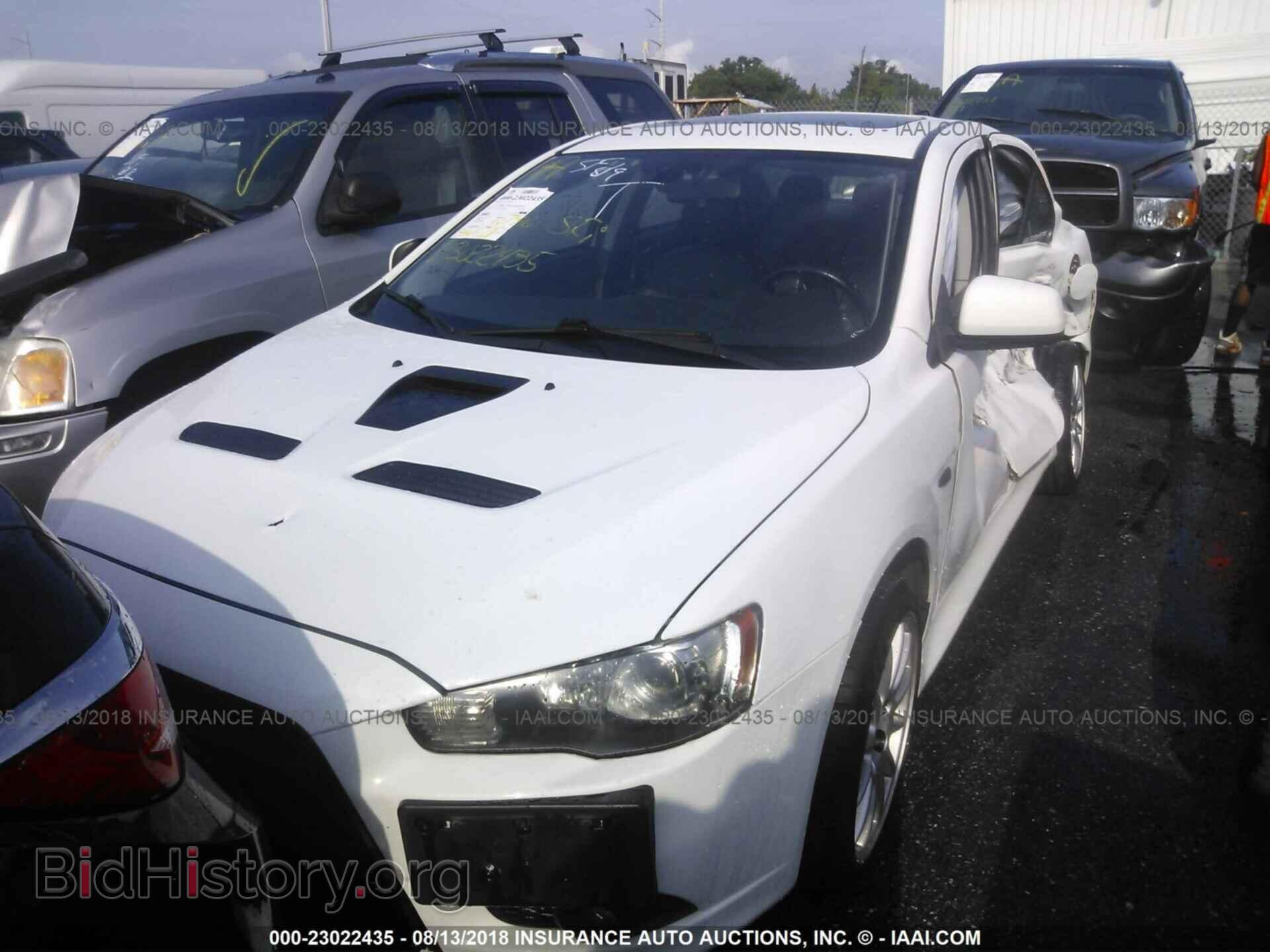 2011 Mitsubishi Lancer - VIN: JA32V6FVXBU045571 - Фото 2