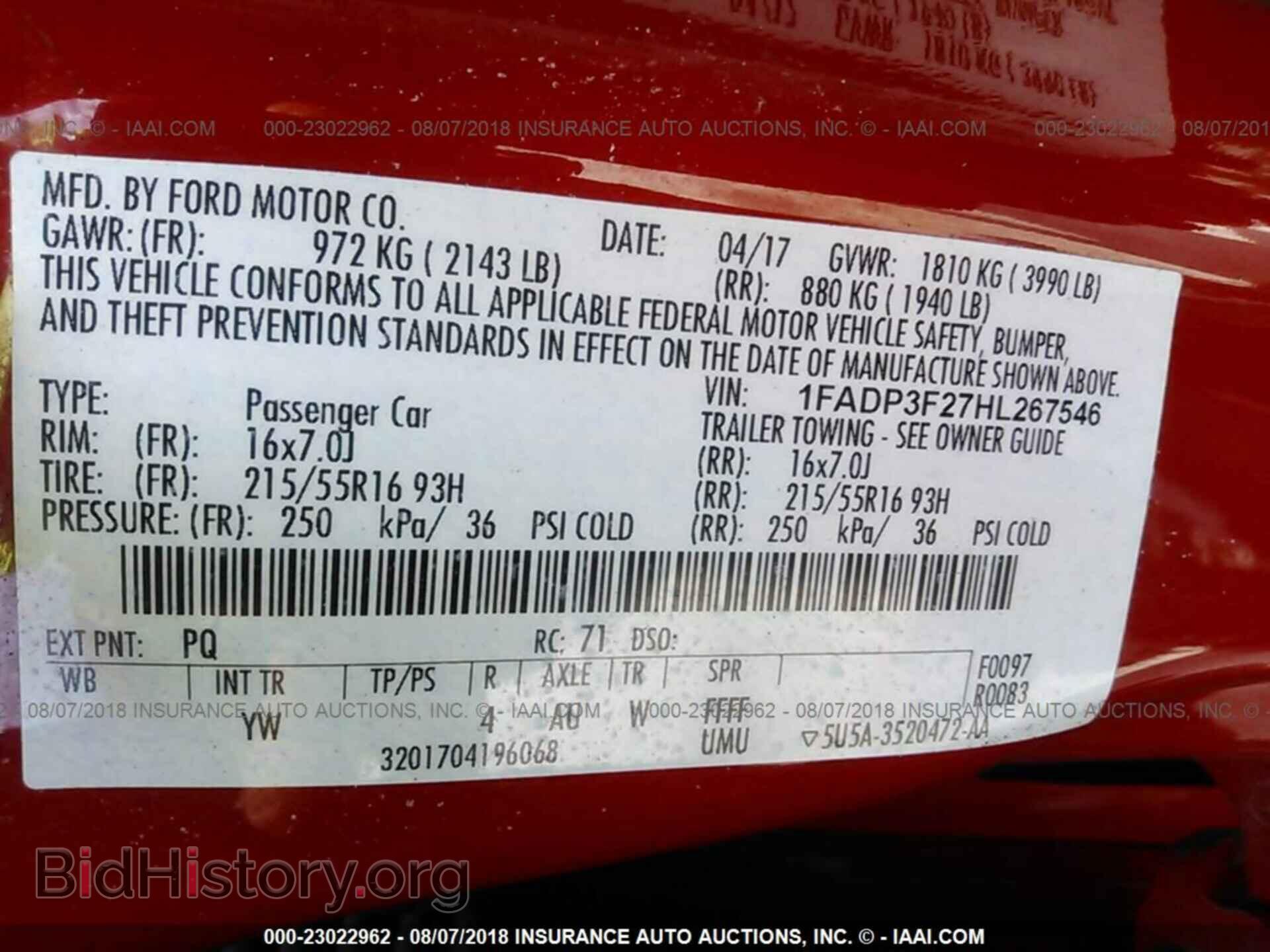 2017 Ford Focus - VIN: 1FADP3F27HL267546 - Photo 9