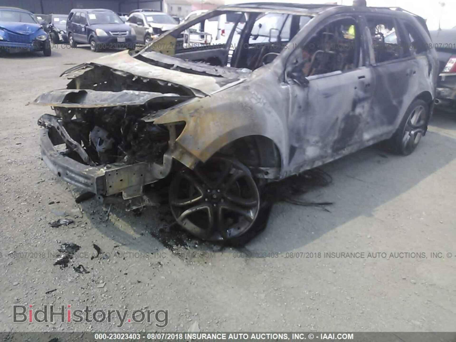 2014 Ford Edge - VIN: 2FMDK4AK5EBA95577 - Фото 2