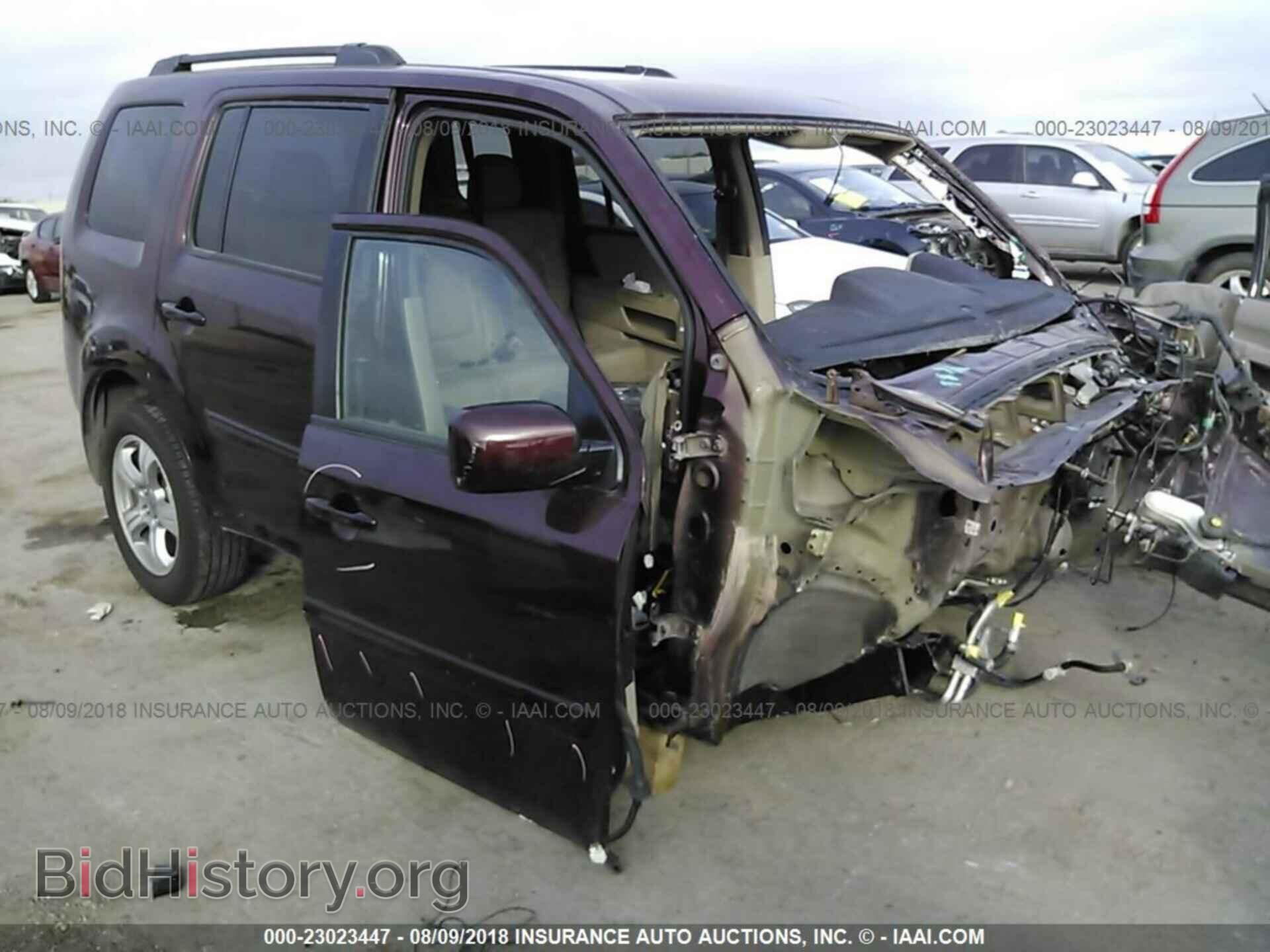 Фотография 5FNYF3H6XEB015142 - Honda Pilot 2014