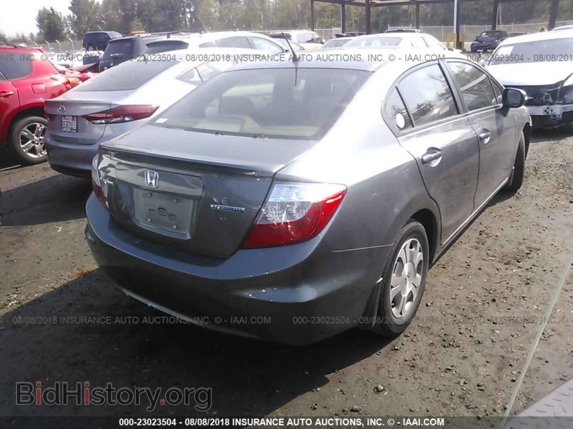 2012 Honda Civic - VIN: JHMFB4F39CS005721 - Фото 4