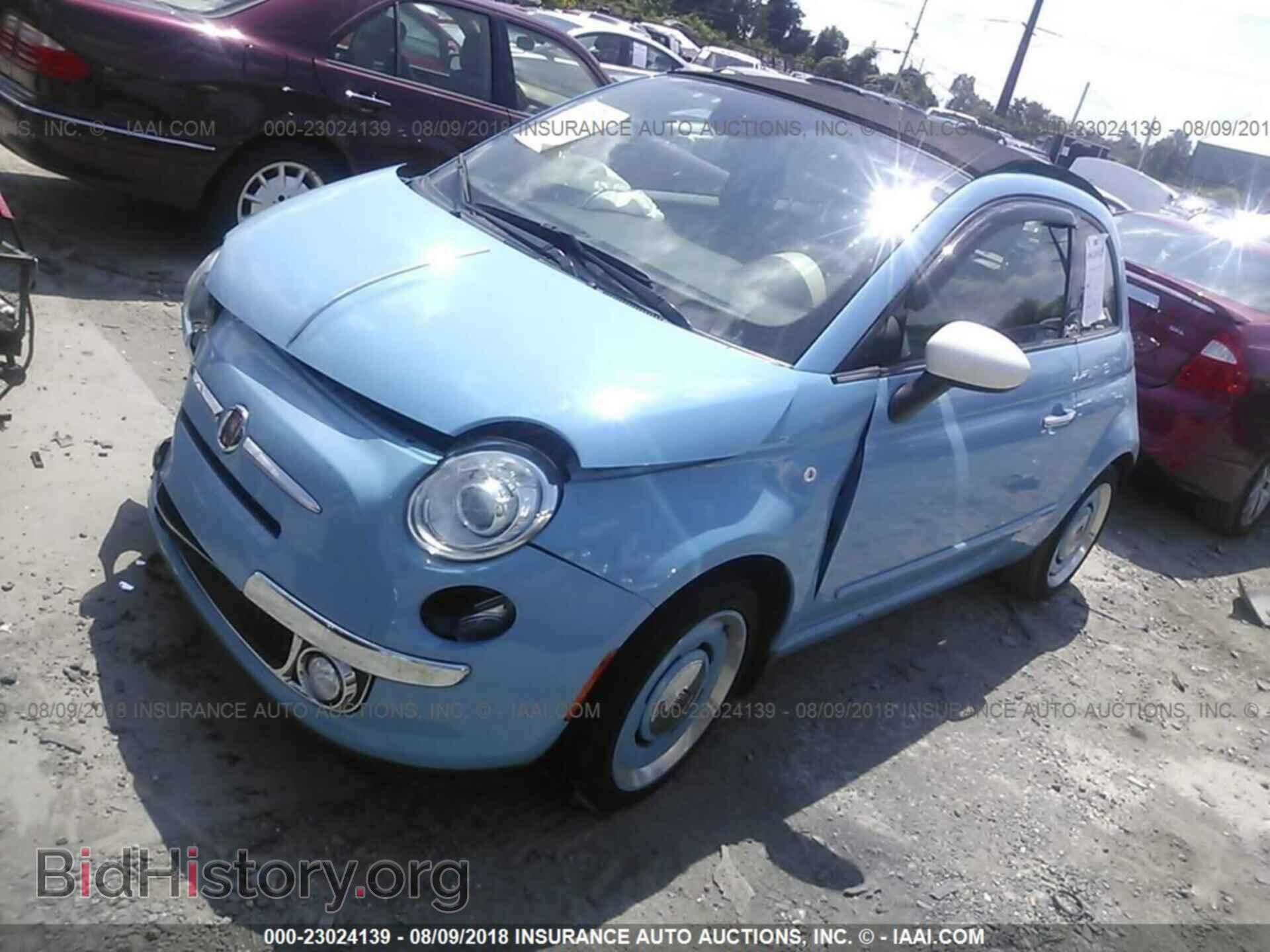 2015 Fiat 500 - VIN: 3C3CFFER1FT716623 - Photo 2