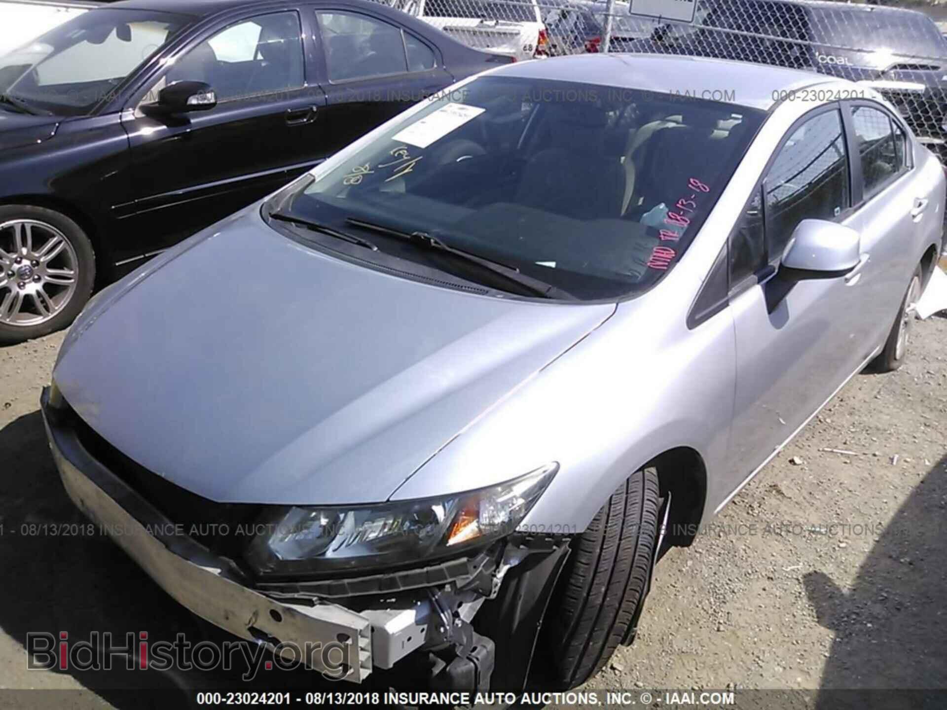 2013 Honda Civic - VIN: 19XFB2F57DE214841 - Фото 2