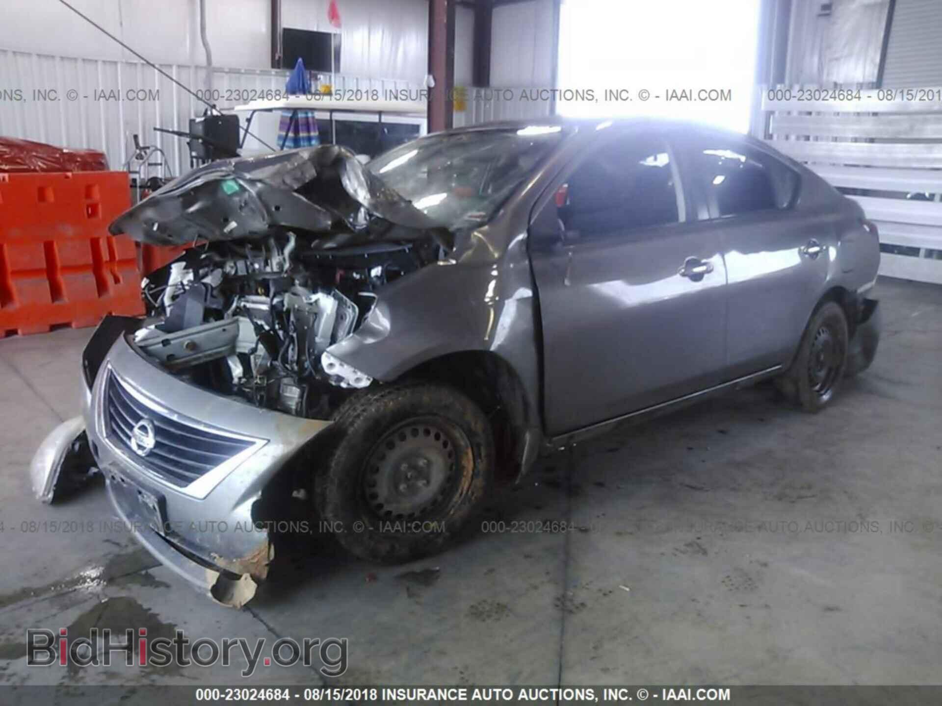 2012 Nissan Versa - VIN: 3N1CN7AP4CL836875 - Фото 2