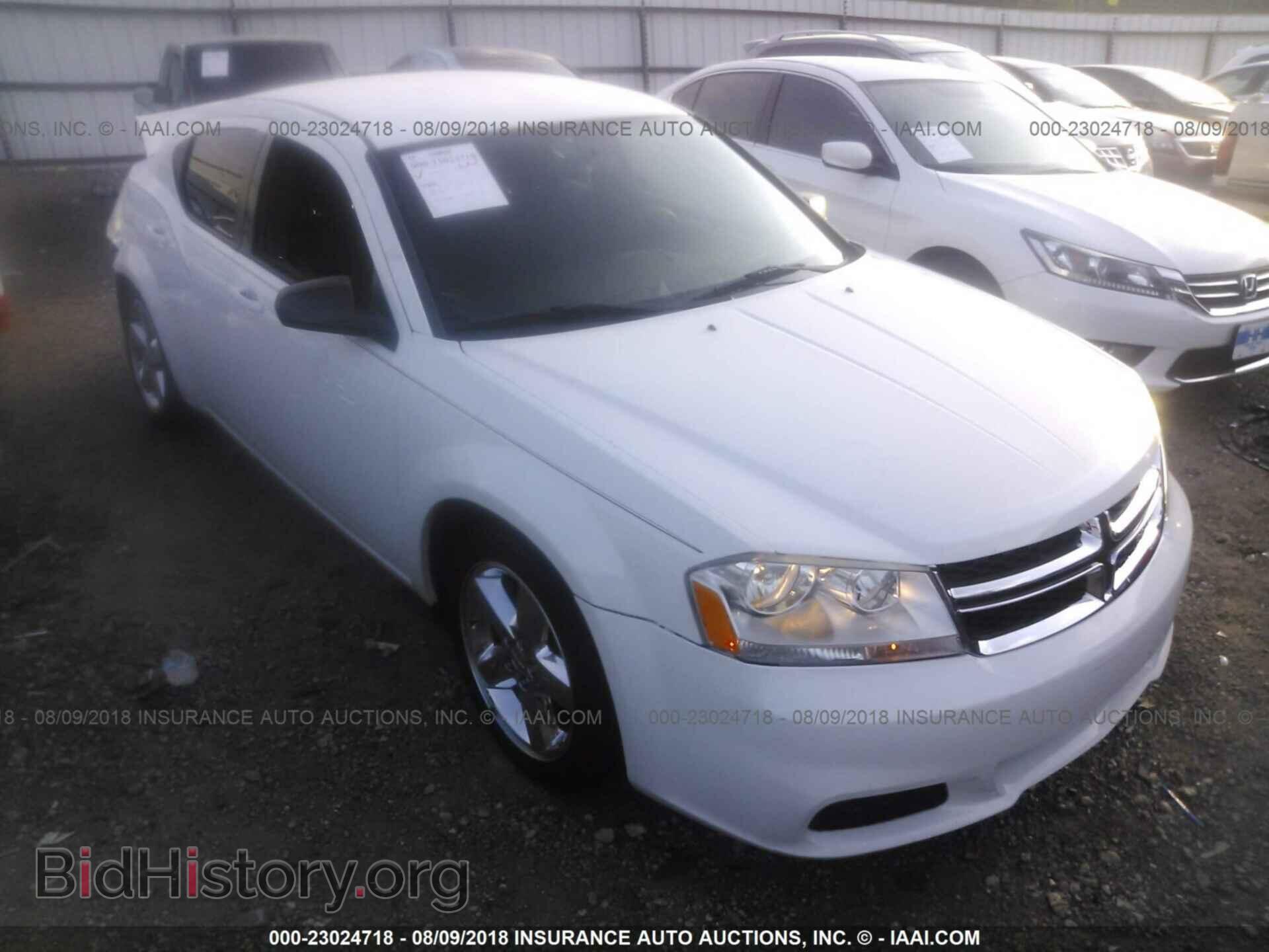 Photo 1C3CDZABXDN506180 - Dodge Avenger 2013