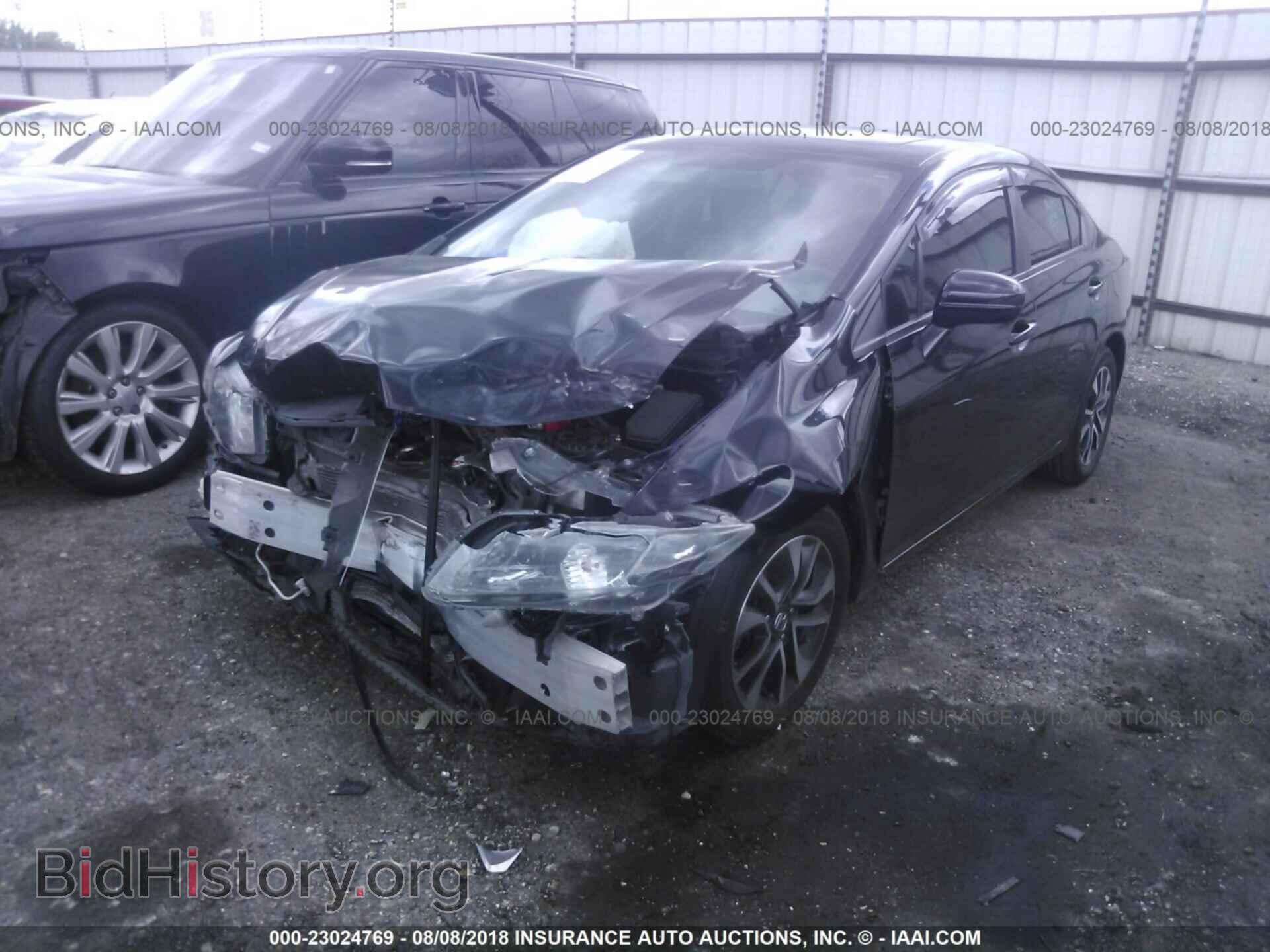 2014 Honda Civic - VIN: 19XFB2F81EE040261 - Фото 2