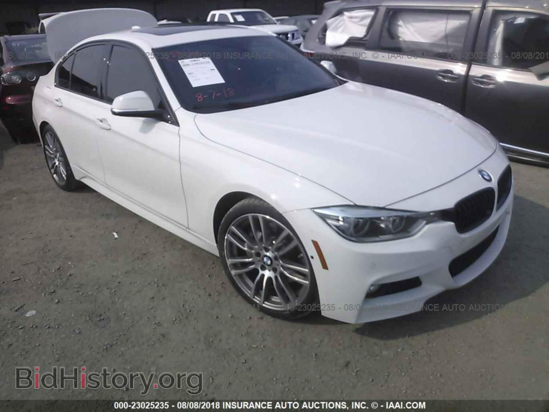 2016 BMW 340 (VIN WBA8B3G50GNU34963) — photo 1 of 10, IAAI, damage: rear