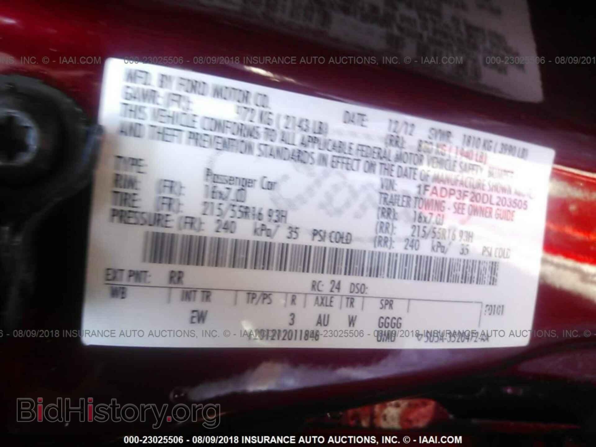 2013 Ford Focus - VIN: 1FADP3F20DL203505 - Photo 9