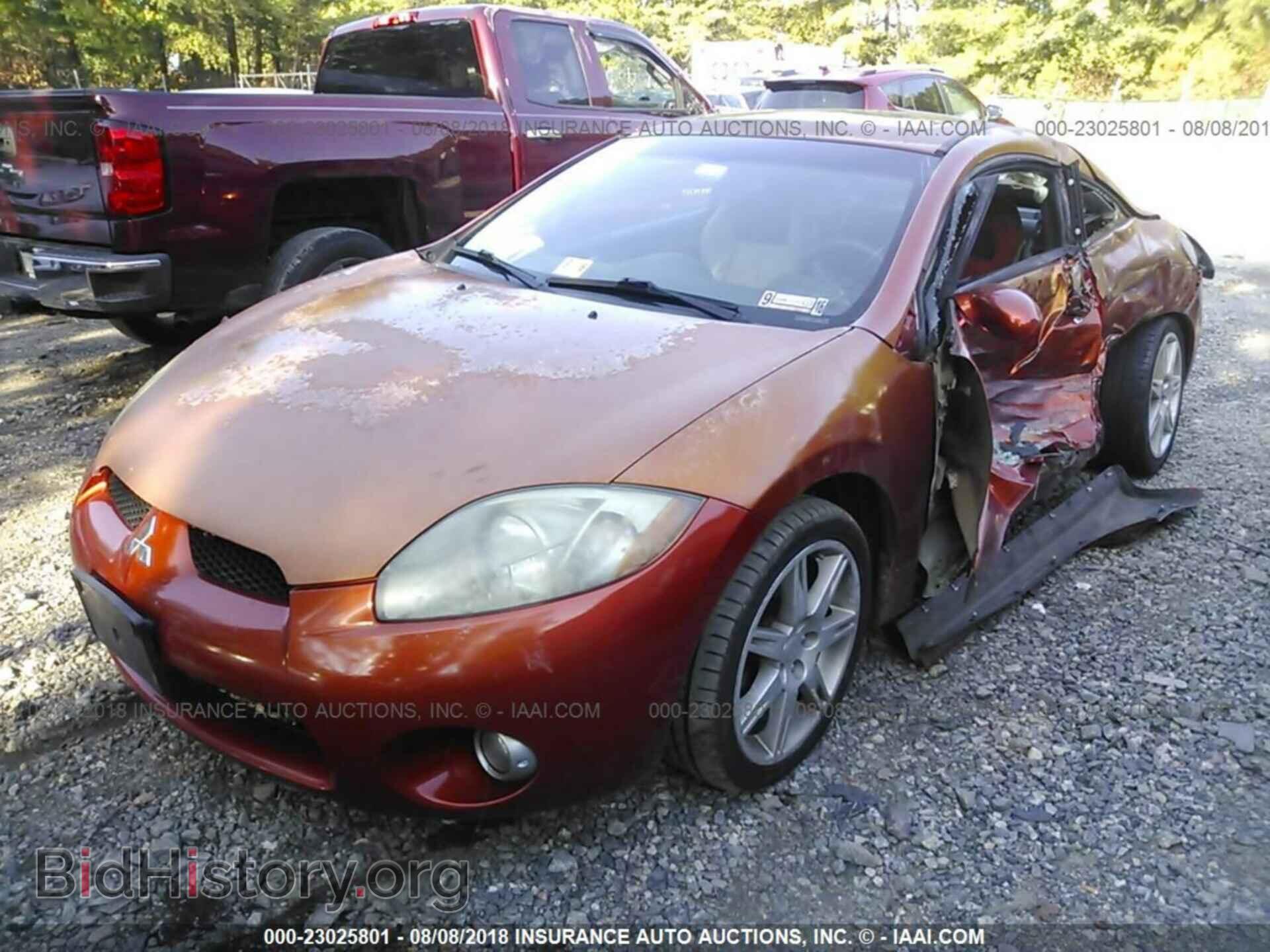 2006 MITSUBISHI ECLIPSE - VIN: 4A3AK34T16E017564 - Photo 2