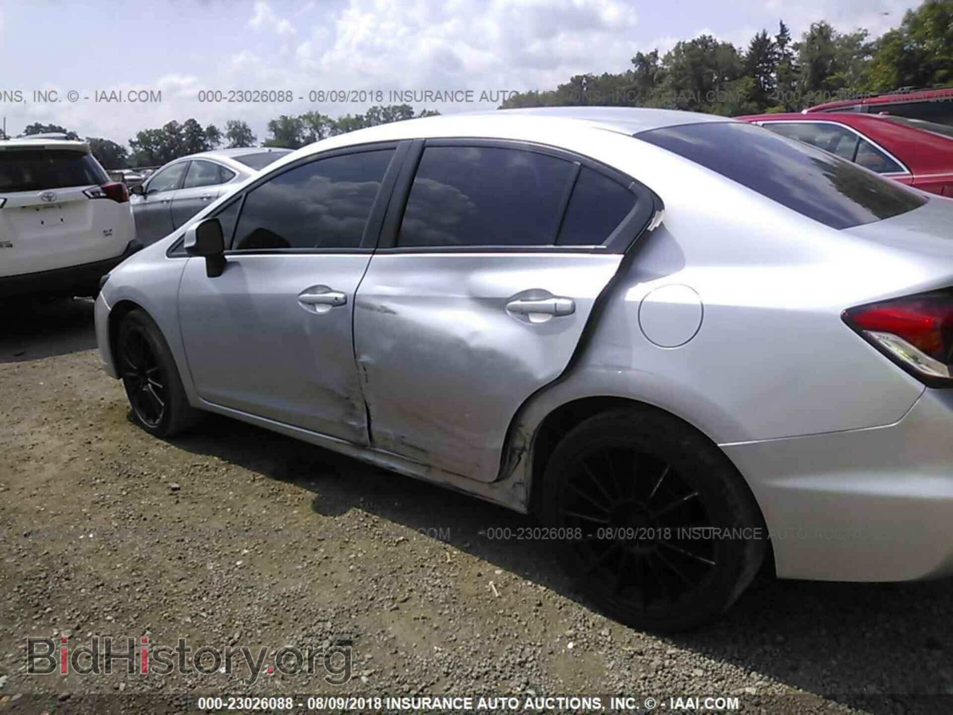 2013 Honda Civic - VIN: 2HGFB2F55DH556861 - Фото 6
