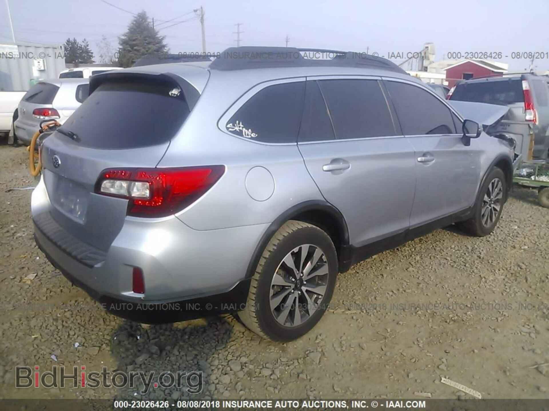 2015 Subaru Outback - VIN: 4S4BSALC6F3261876 - Фото 4