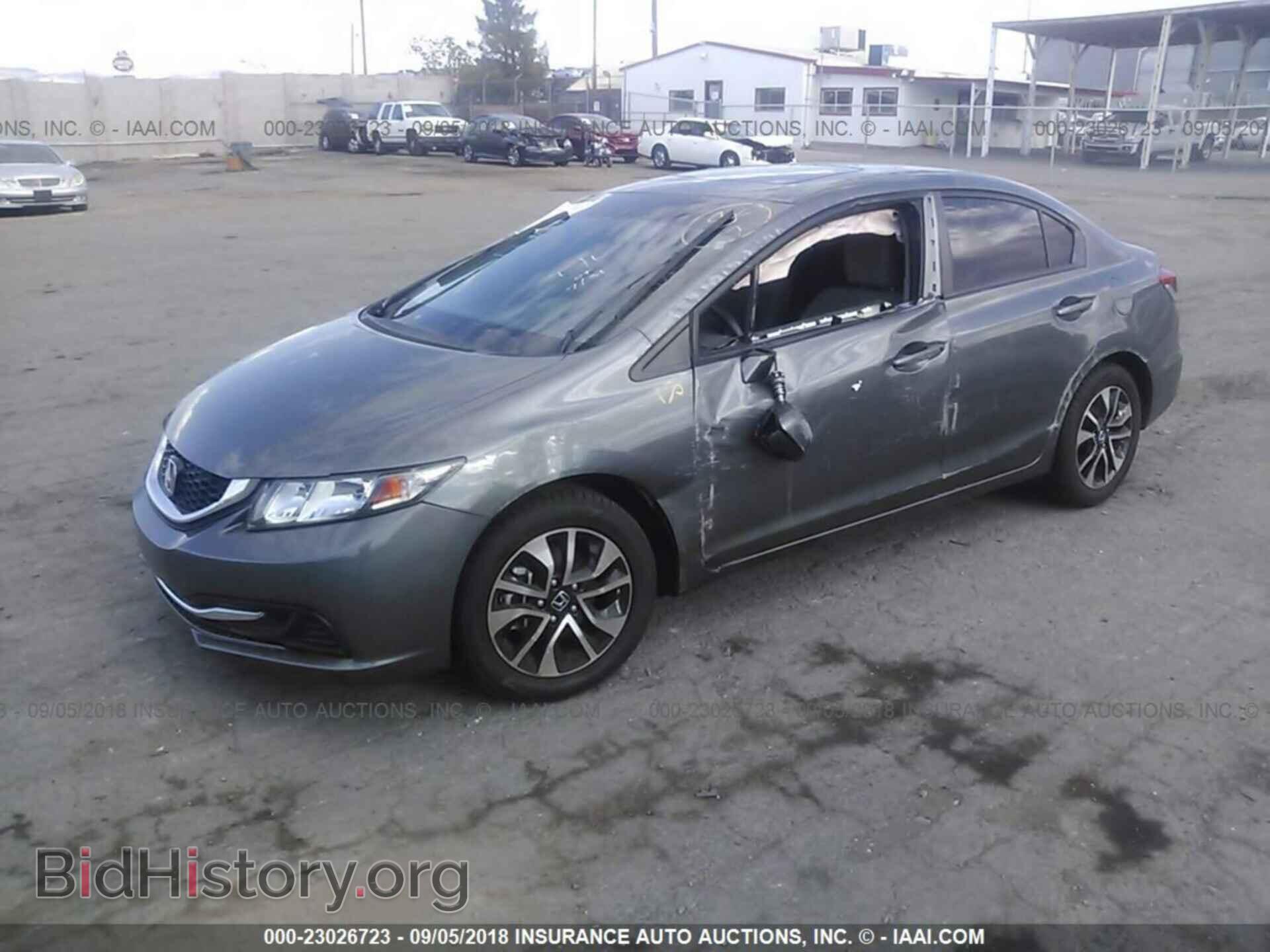 2013 Honda Civic - VIN: 19XFB2F85DE080633 - Фото 2