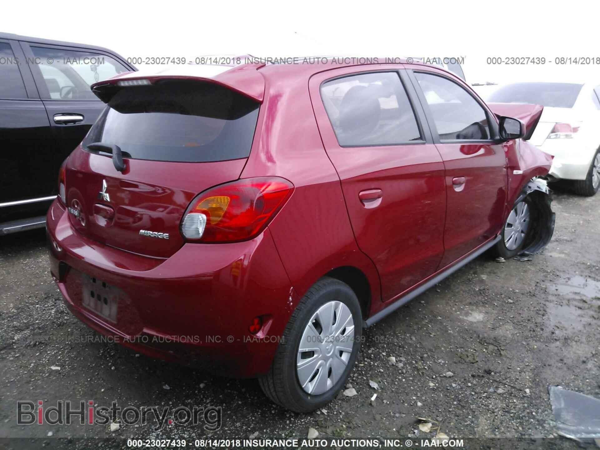 2014 Mitsubishi Mirage - VIN: ML32A3HJ6EH021595 - Фото 4