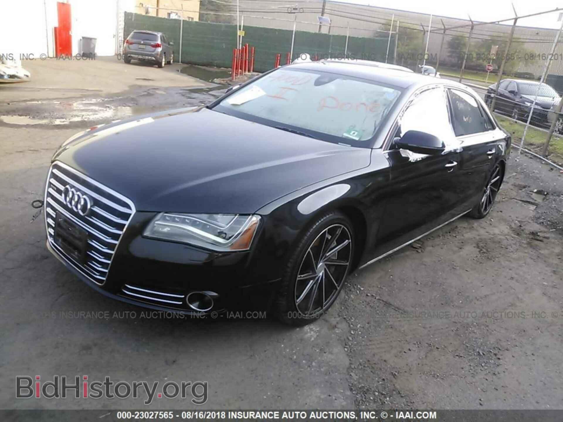 2012 Audi A8 - VIN: WAURVAFD3CN026248 - Photo 2