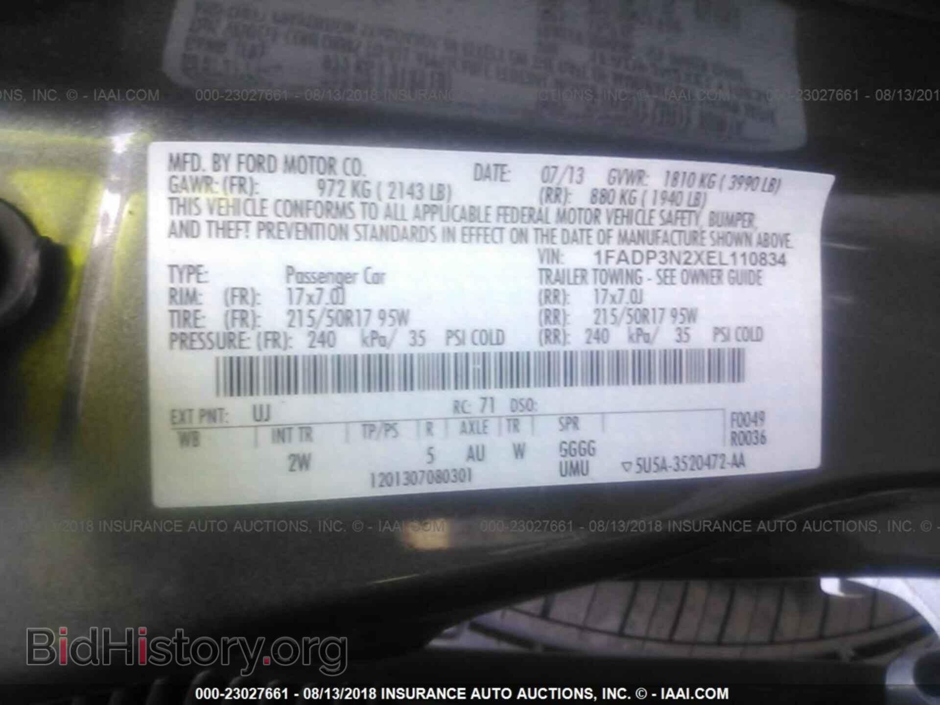 2014 Ford Focus - VIN: 1FADP3N2XEL110834 - Photo 9