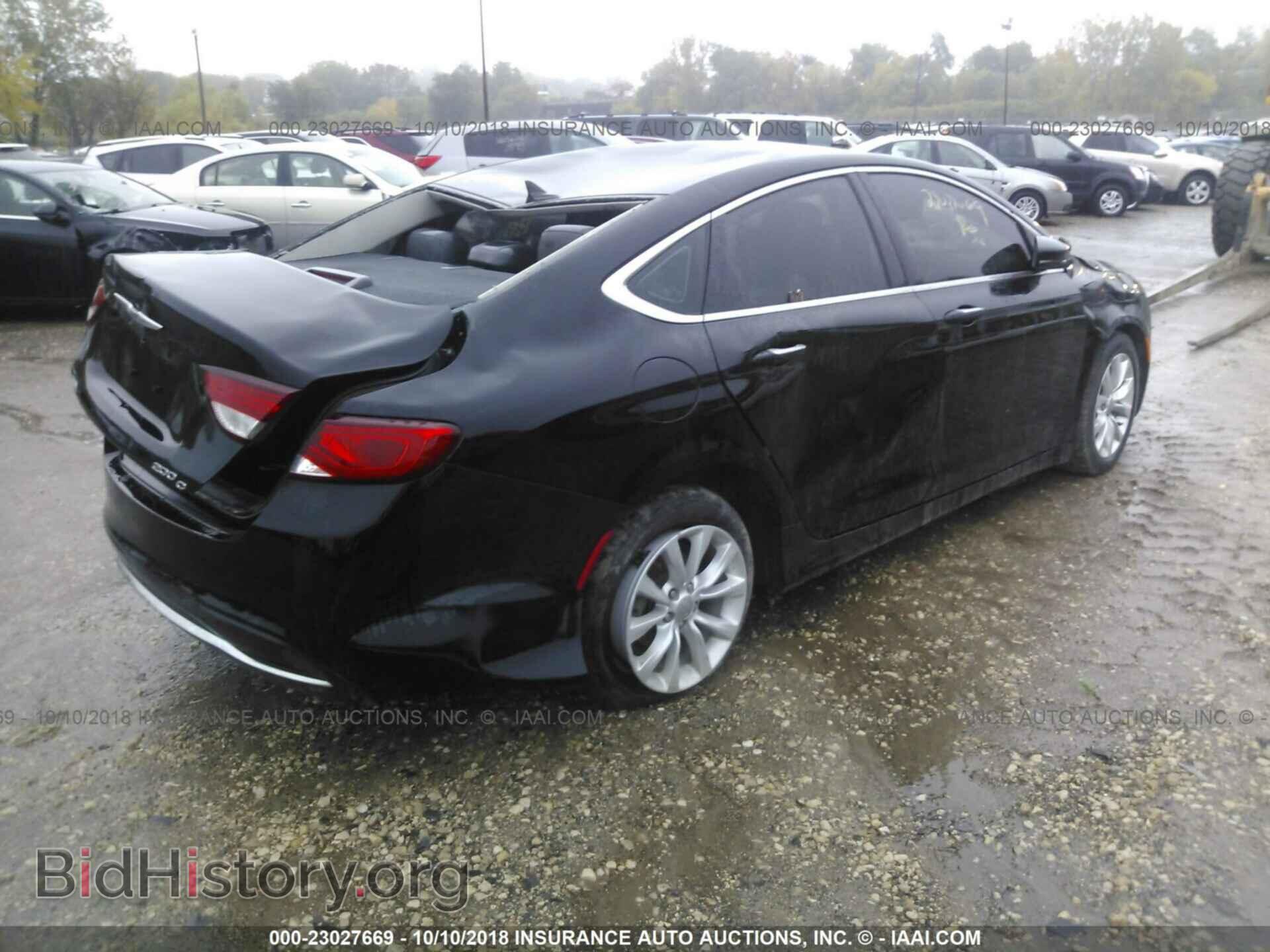 2015 Chrysler 200 - VIN: 1C3CCCCB8FN501009 - Photo 4