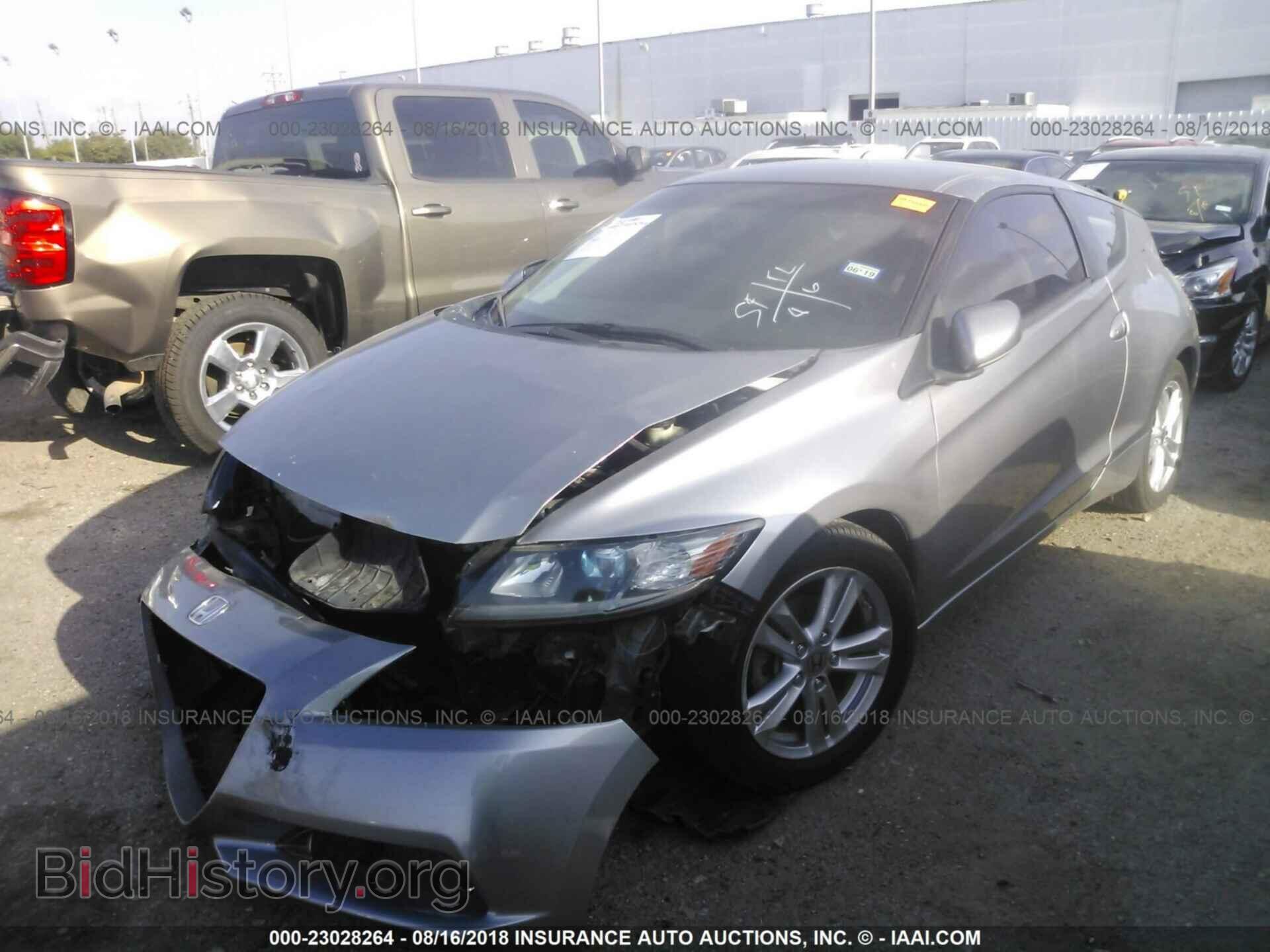 2011 Honda Cr-z - VIN: JHMZF1D65BS003427 - Фото 2
