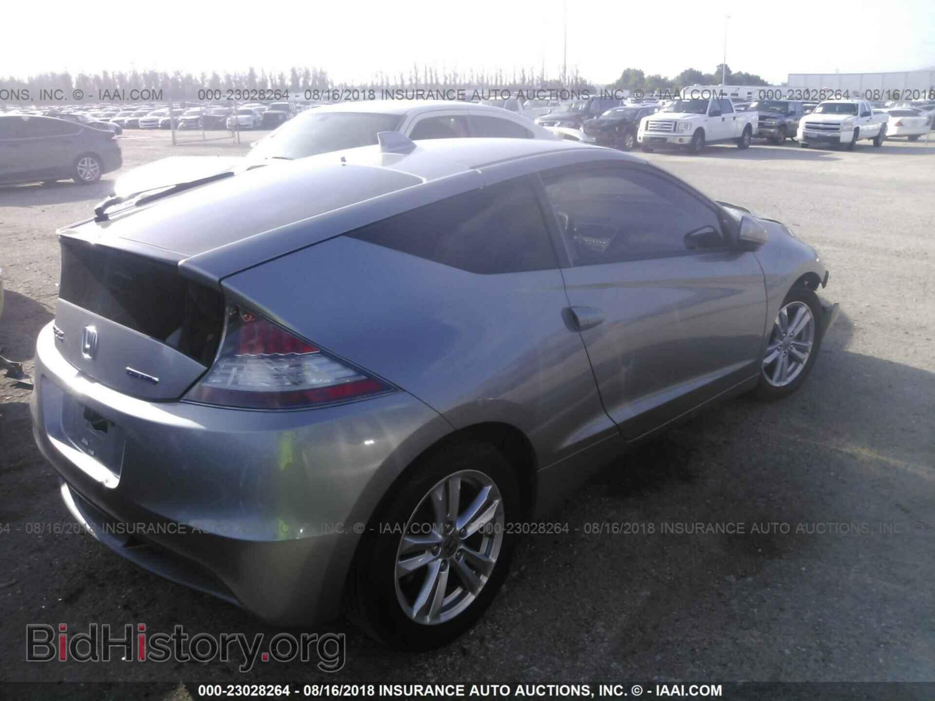 2011 Honda Cr-z - VIN: JHMZF1D65BS003427 - Фото 4