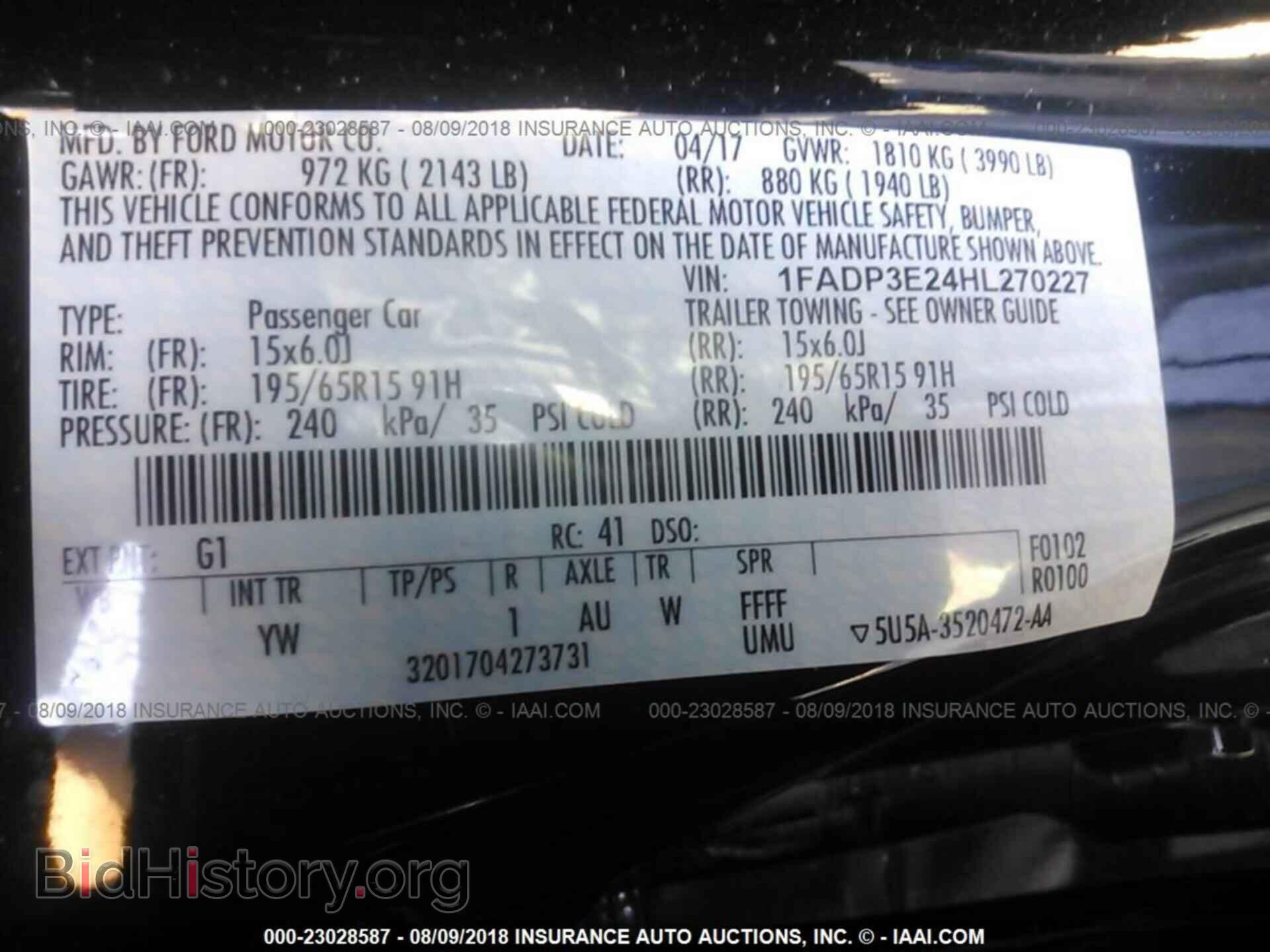 2017 Ford Focus - VIN: 1FADP3E24HL270227 - Photo 9