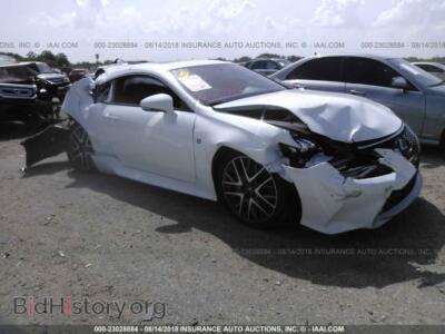2015 Lexus RC, белый — VIN JTHHE5BC0F5007307, IAAI