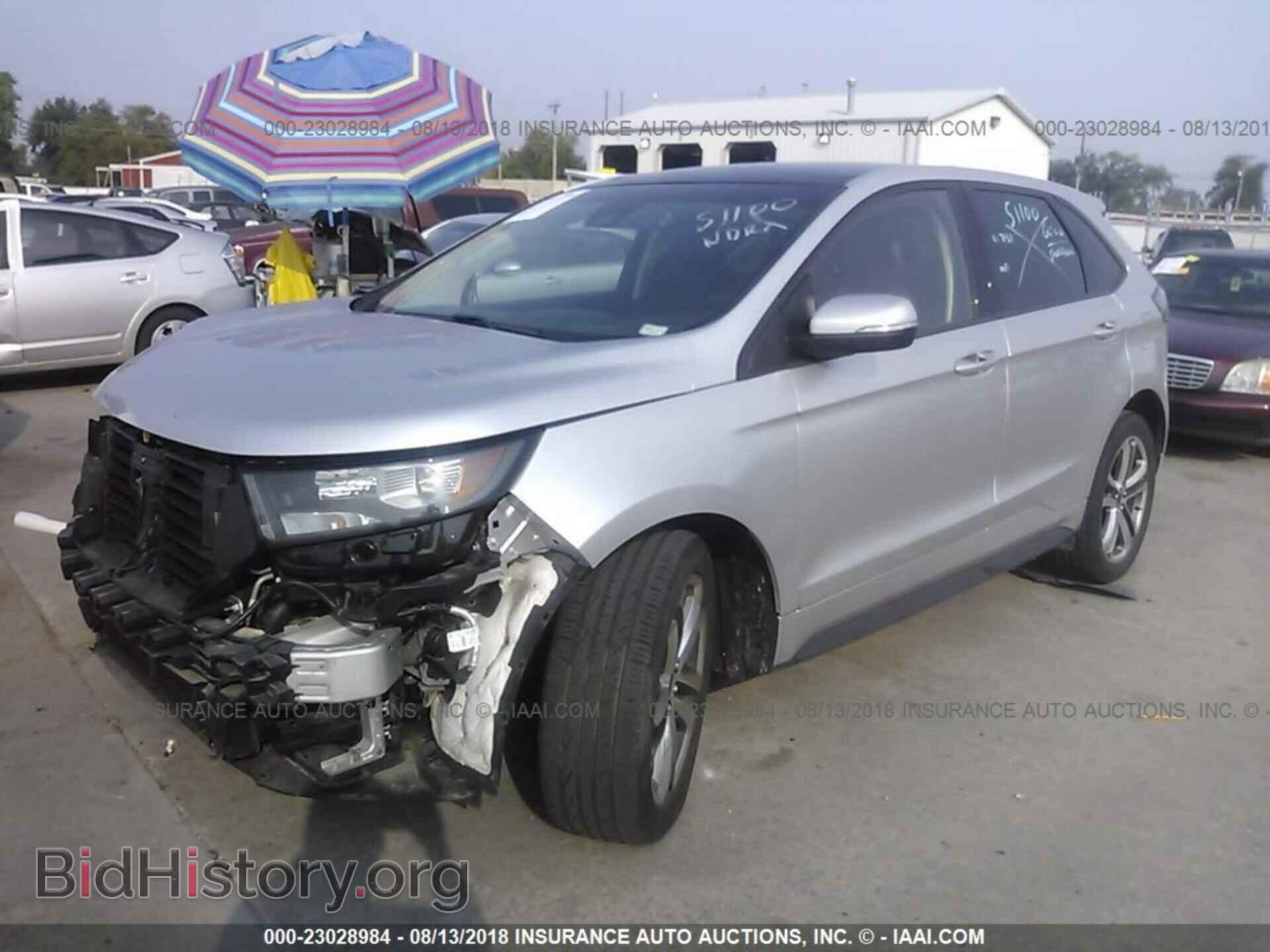 2015 Ford Edge - VIN: 2FMTK4AP3FBB77493 - Фото 2