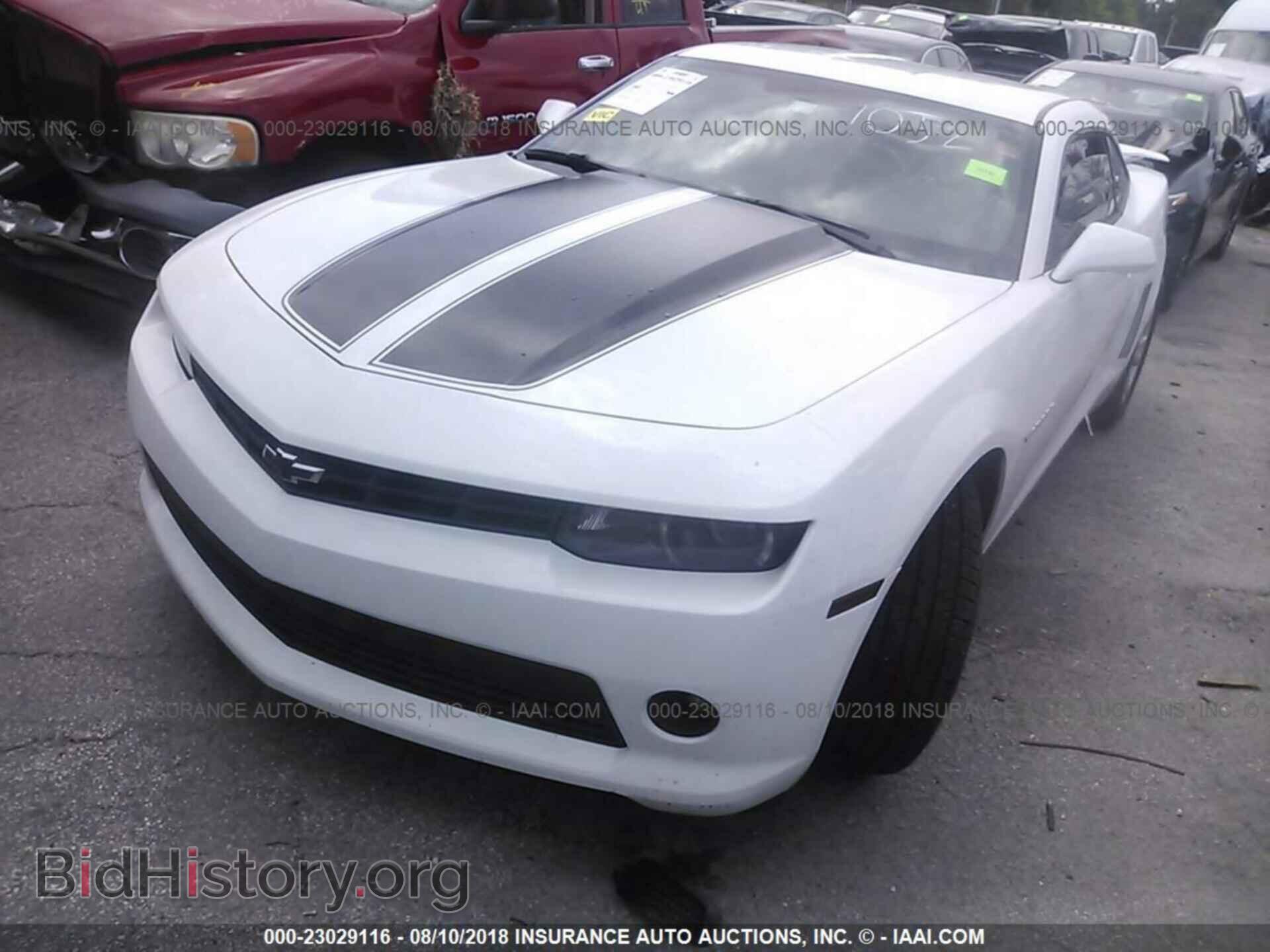 2014 Chevrolet Camaro - VIN: 2G1FB1E37E9321052 - Фото 2