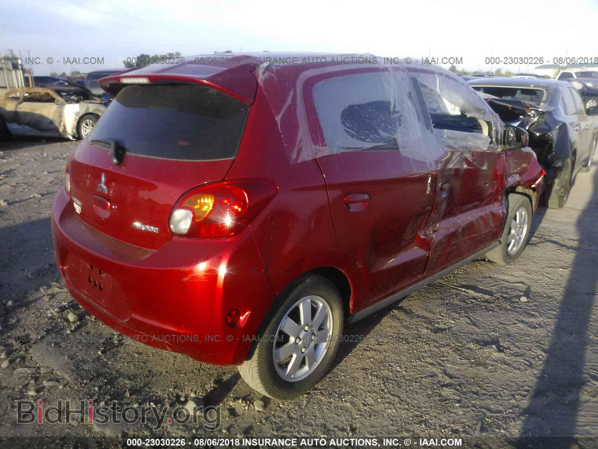 2014 Mitsubishi Mirage - VIN: ML32A4HJ0EH026040 - Фото 4