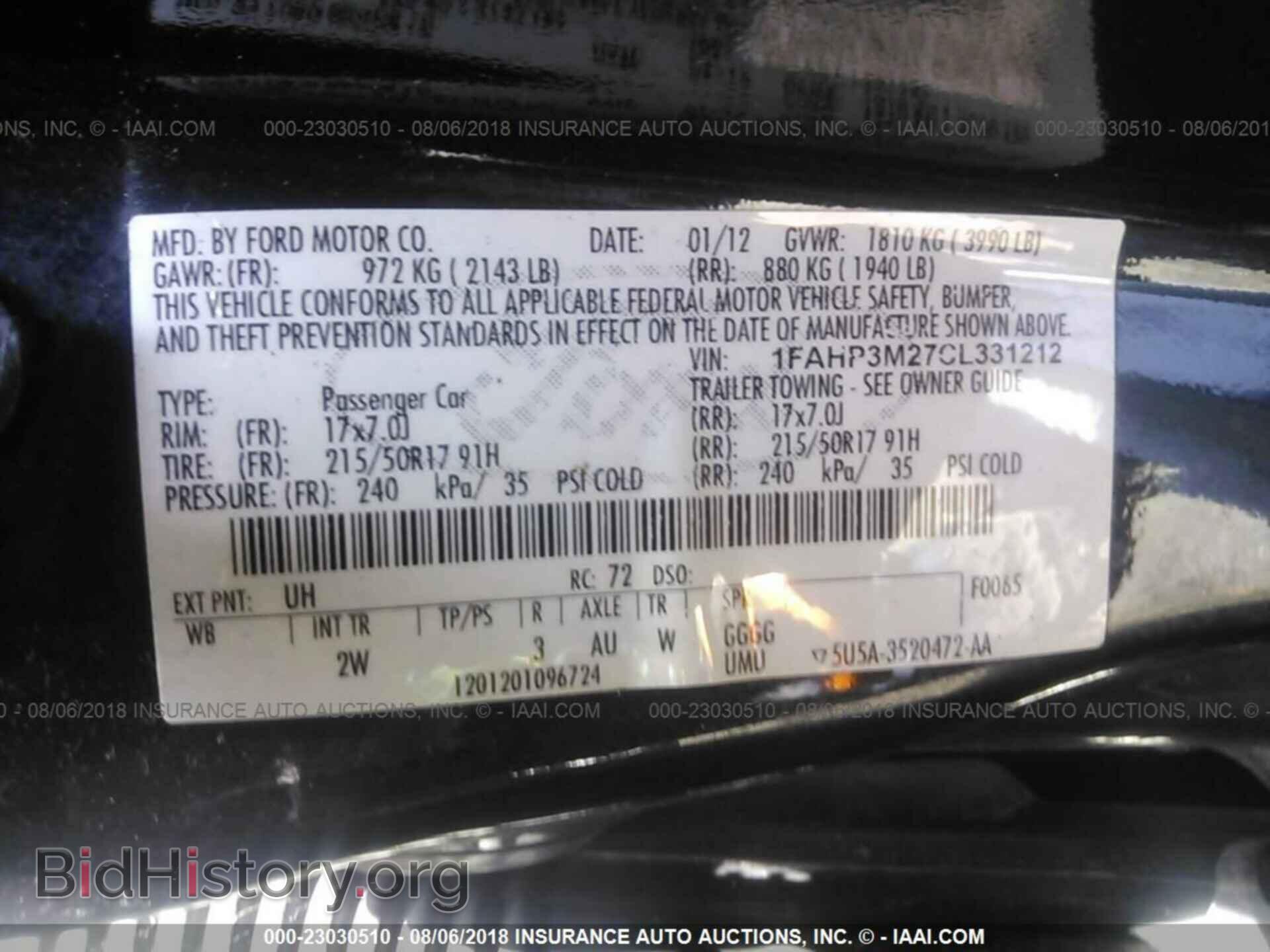 2012 Ford Focus - VIN: 1FAHP3M27CL331212 - Photo 9