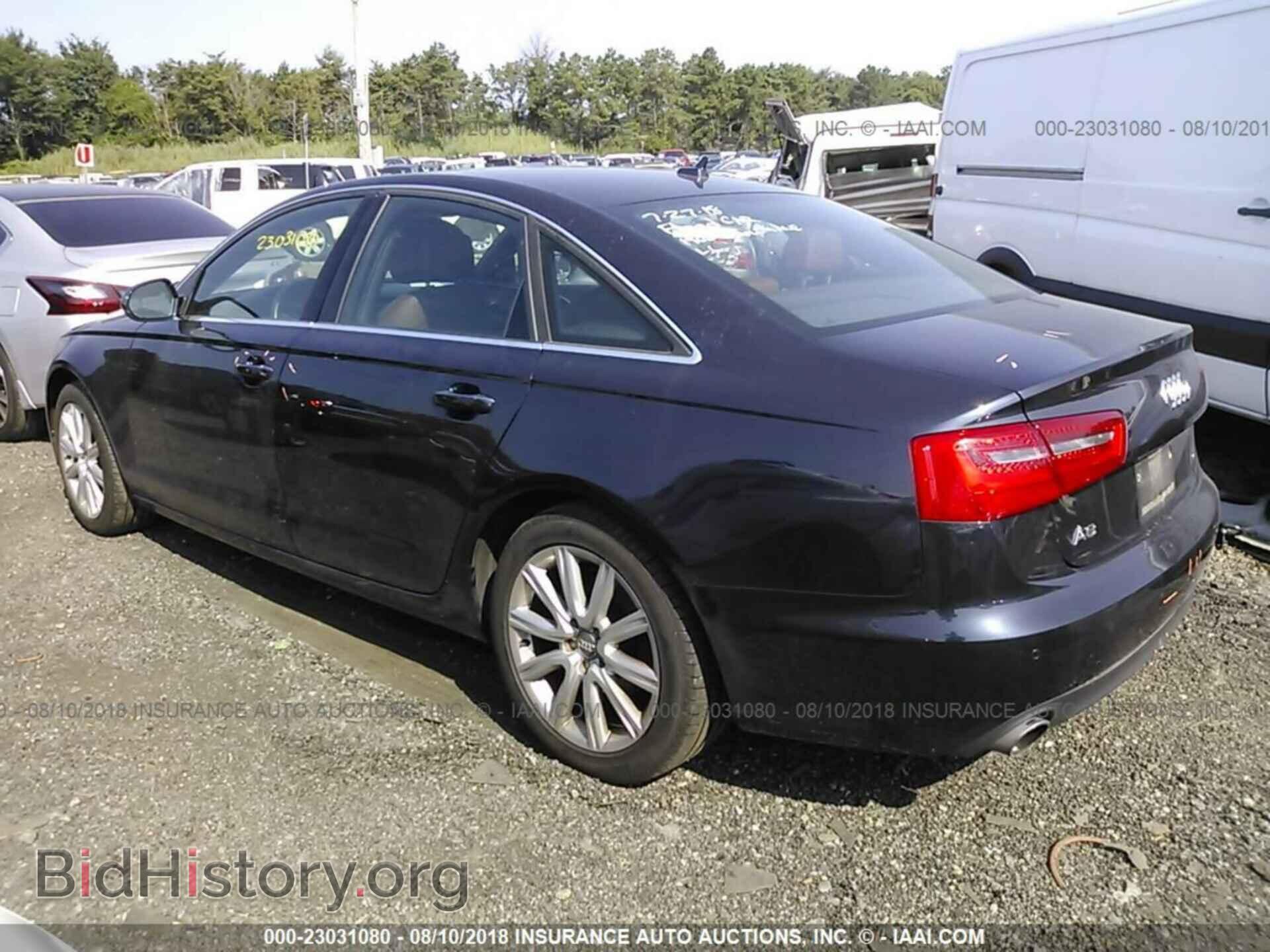 2013 Audi A6 - VIN: WAUGFAFC2DN154168 - Фото 3