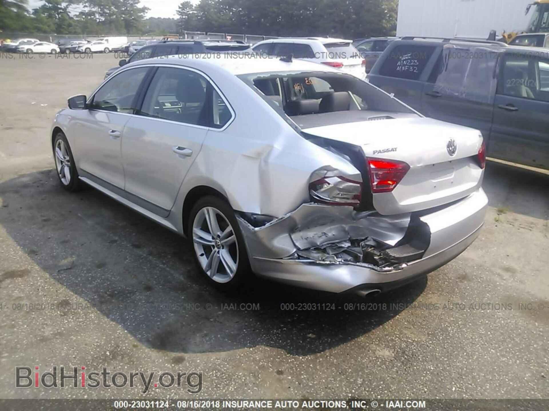 2014 Volkswagen Passat - VIN: 1VWCT7A36EC019029 - Фото 3