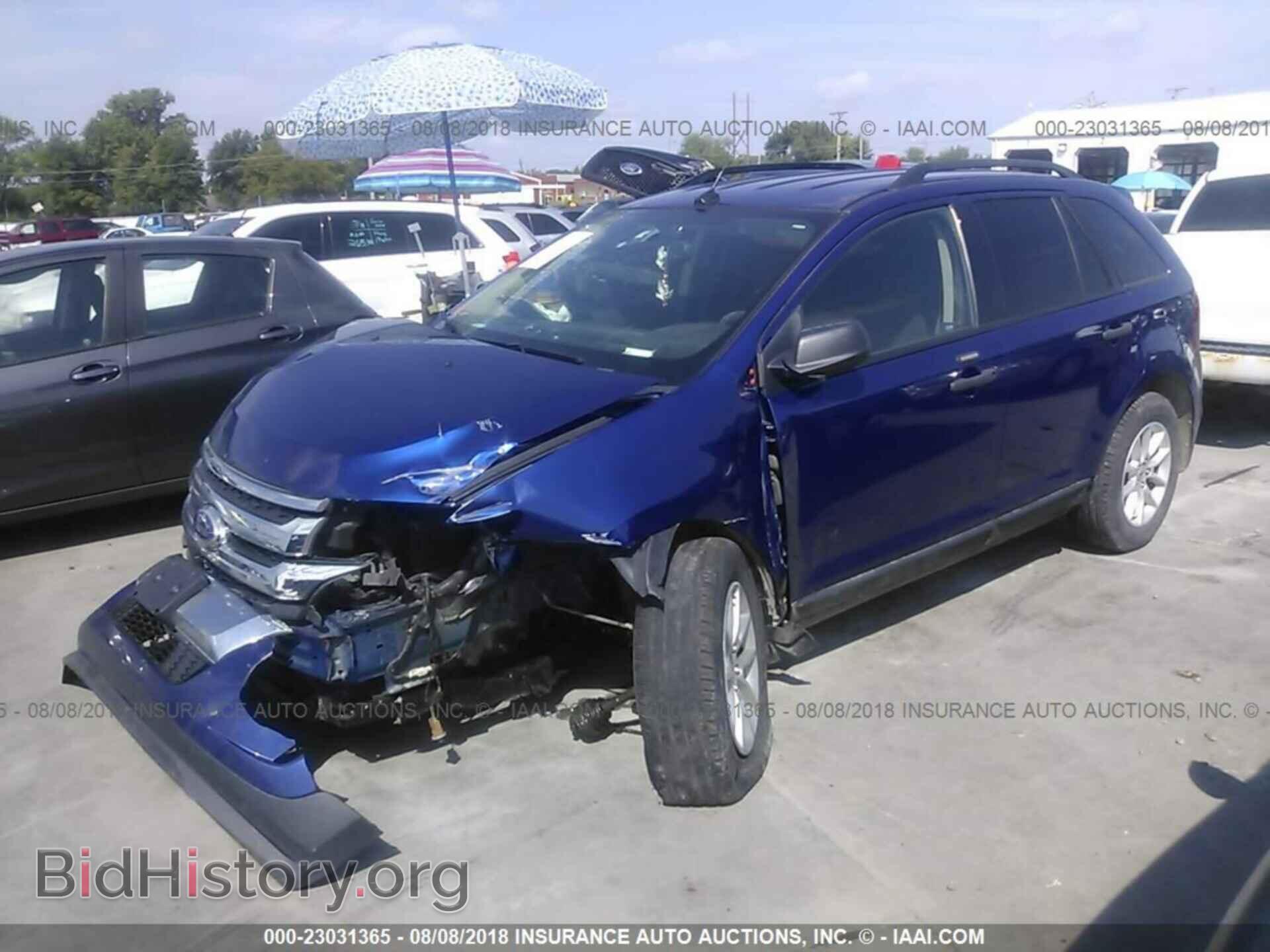2013 Ford Edge - VIN: 2FMDK3GC8DBE37743 - Photo 2