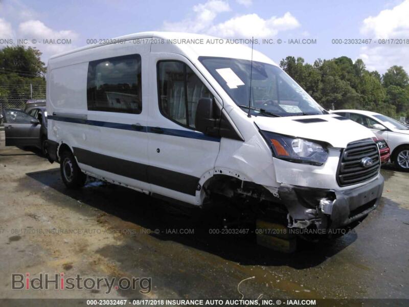 2018 Ford TRANSIT (VIN 1FTBW2CM3JKA30133) — фото 1 из 10, IAAI, повреждение: передняя часть