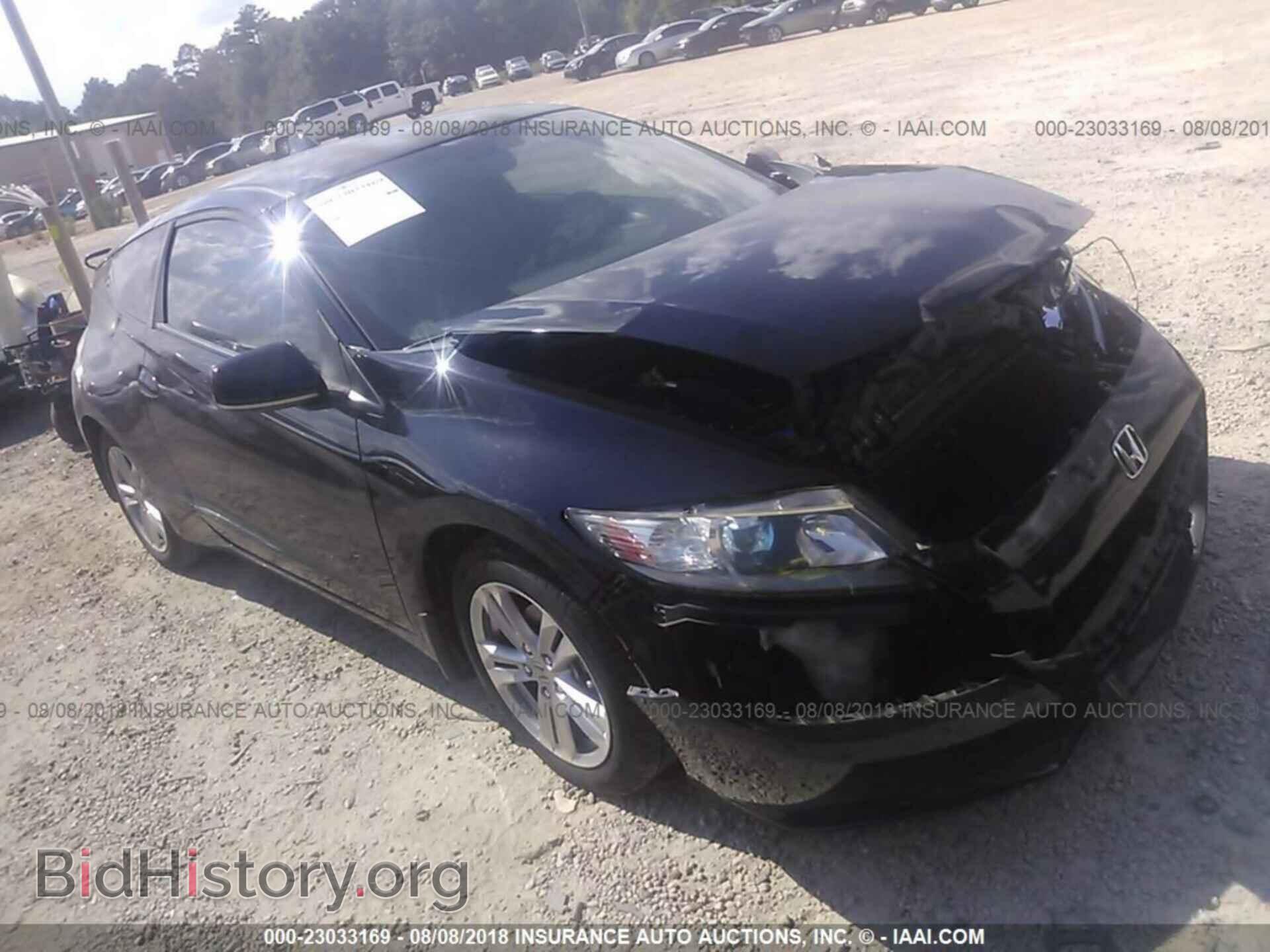 Фотография JHMZF1D69BS012759 - Honda Cr-z 2011