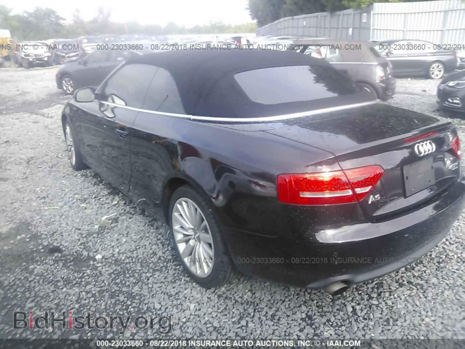 2012 AUDI A5 - VIN: WAULFAFH7CN001472 - Фото 3