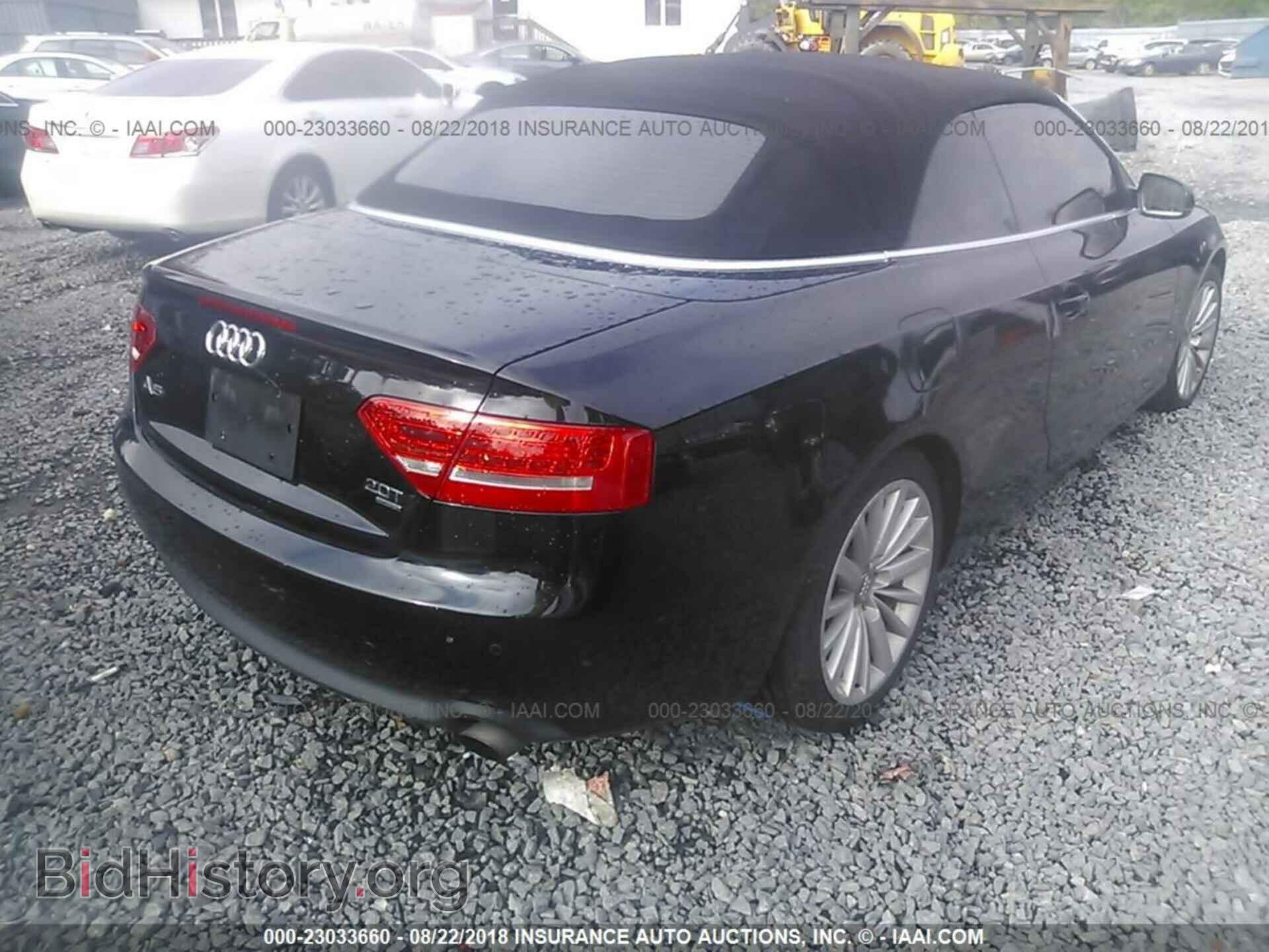 2012 AUDI A5 - VIN: WAULFAFH7CN001472 - Фото 4